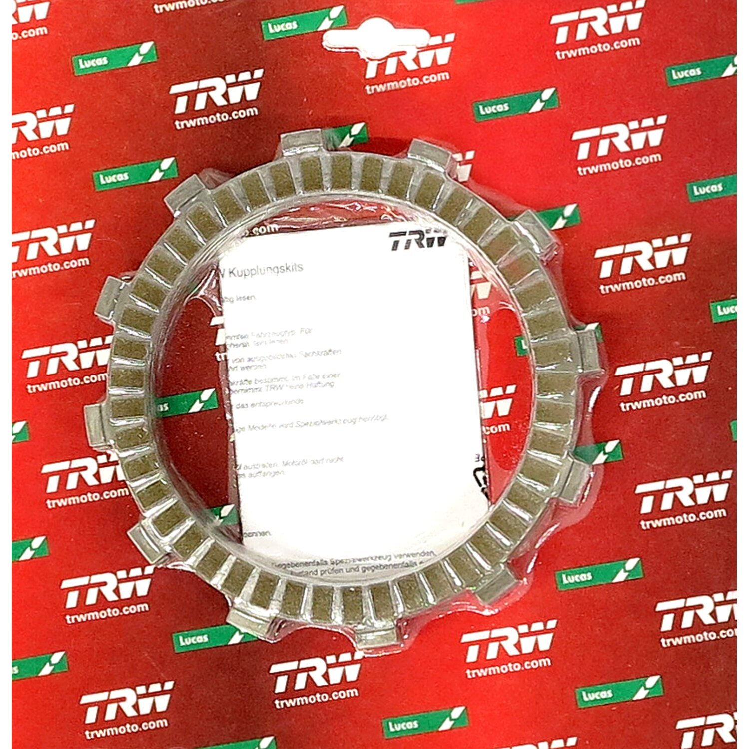 TRW clutch plate kit, frictions discs
