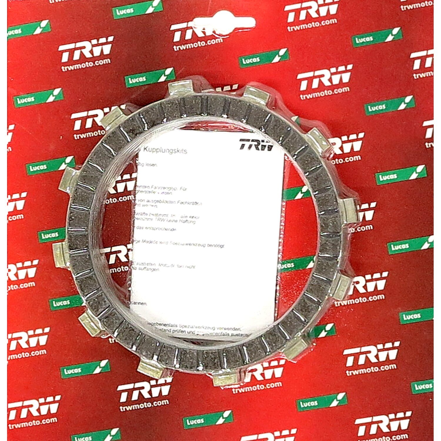 TRW clutch plate kit, frictions discs