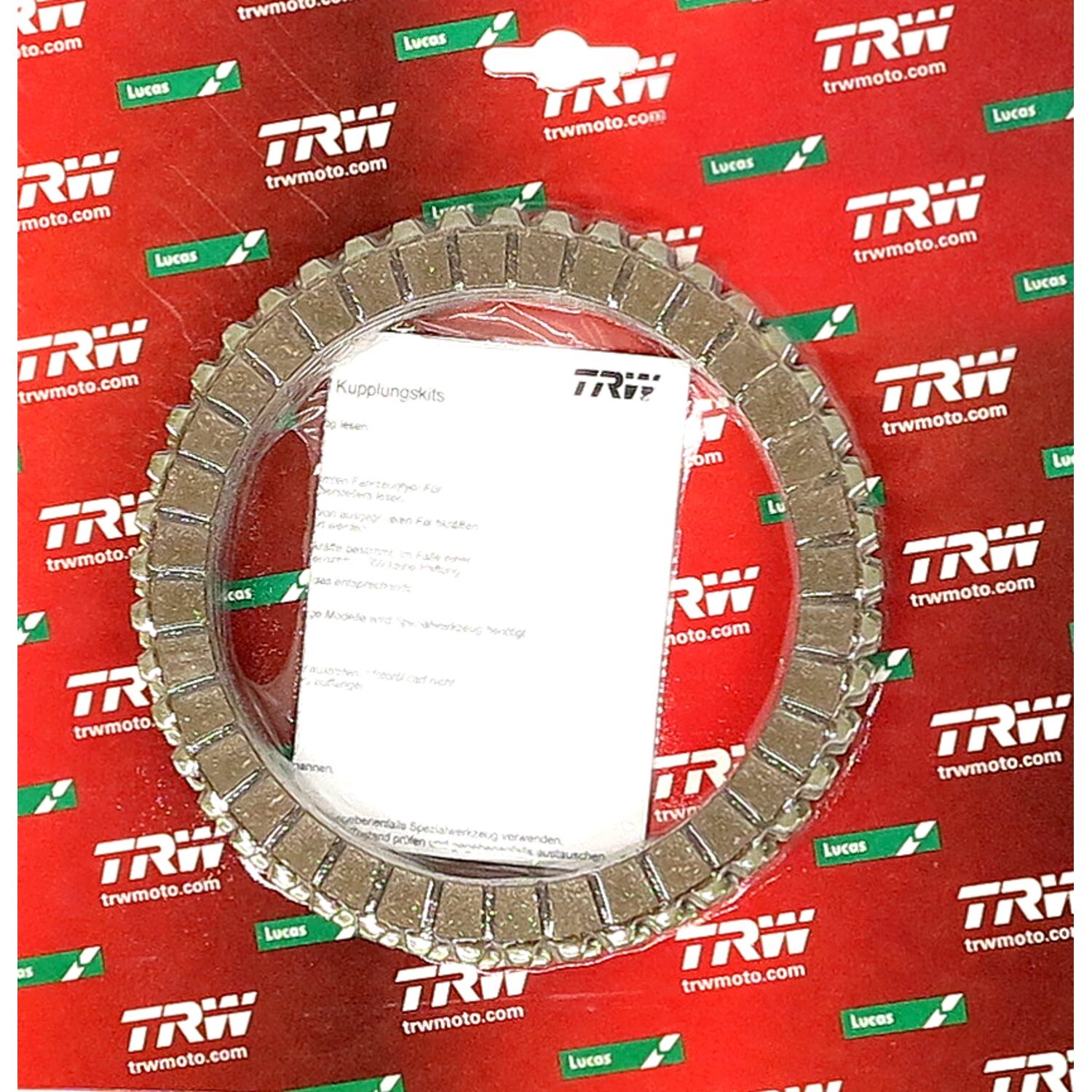 TRW clutch plate kit, frictions discs