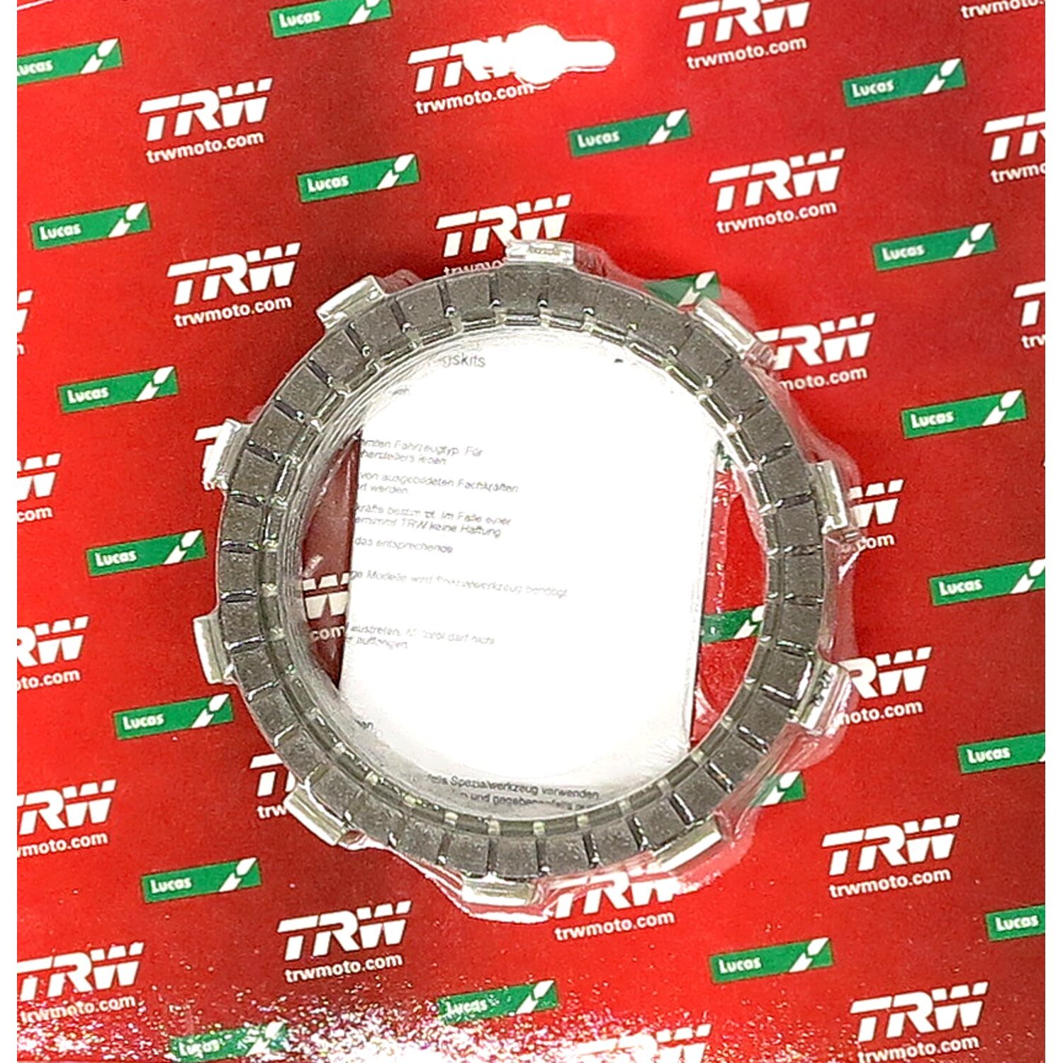 TRW clutch plate kit, frictions discs