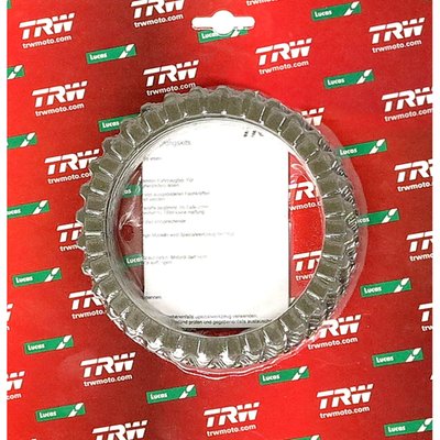 Precision friction discs with organic lining material; lining mixtures orientated towards the OEM specifications; improved power transfer through optimised dimensions