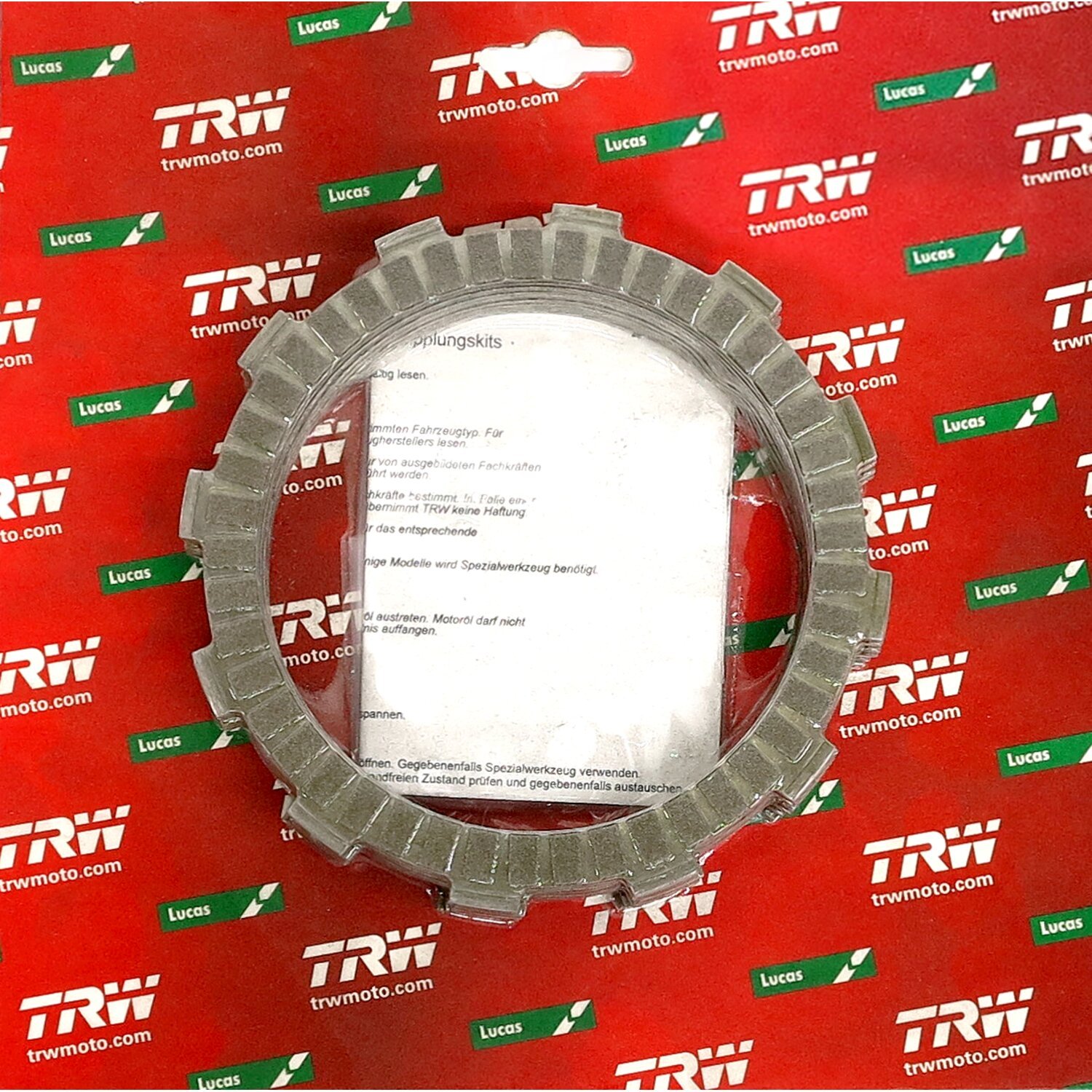 TRW clutch plate kit, frictions discs