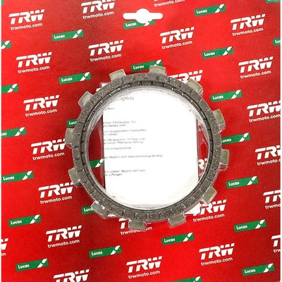 Precision friction discs with organic lining material; lining mixtures orientated towards the OEM specifications; improved power transfer through optimised dimensions