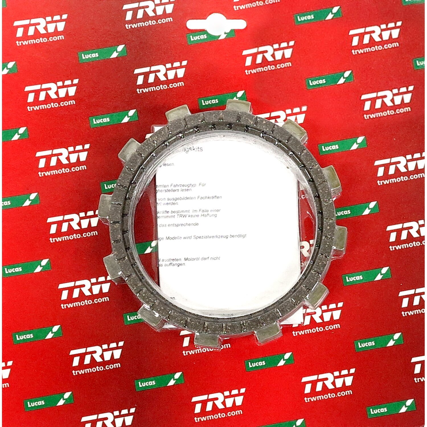TRW clutch plate kit, frictions discs