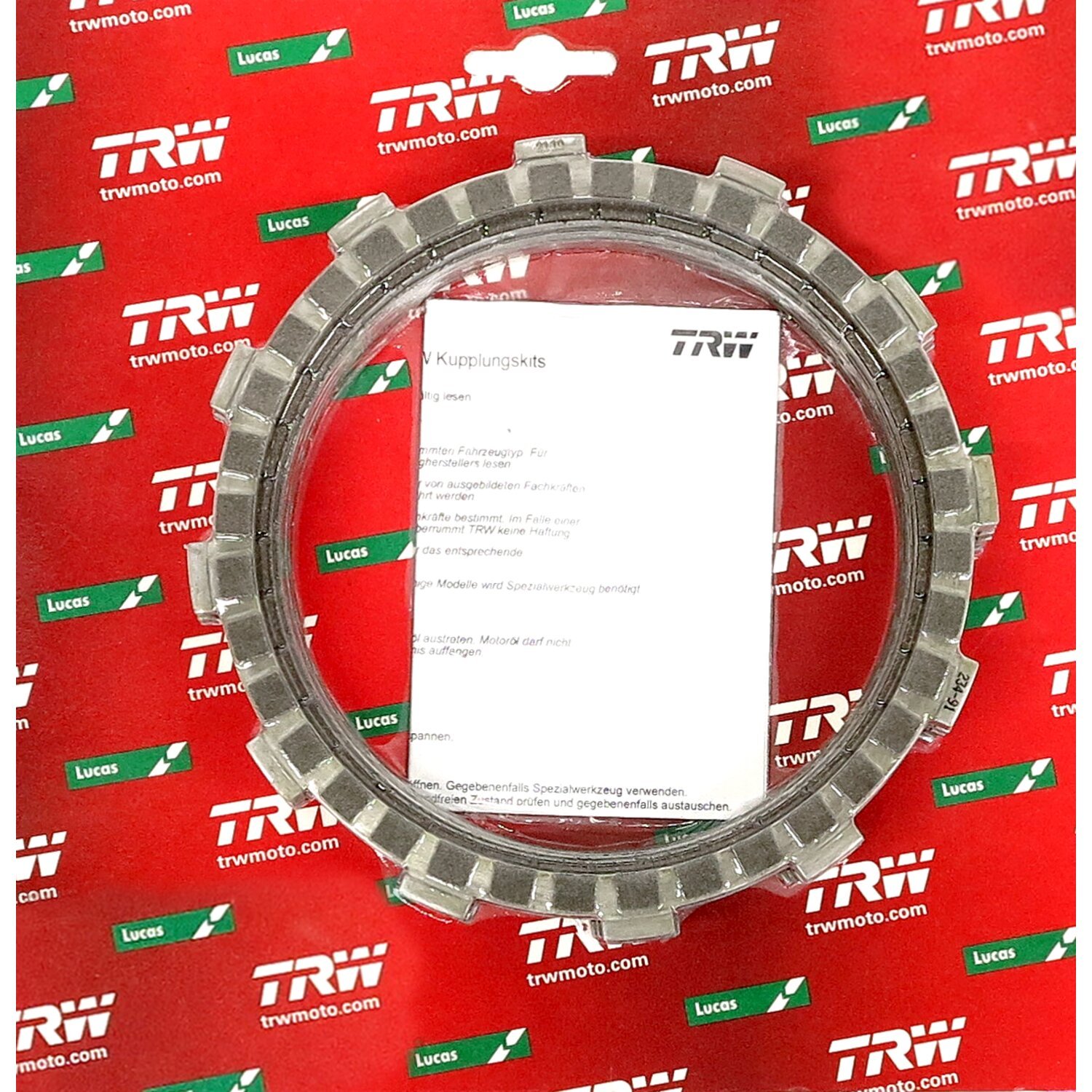 TRW clutch plate kit, frictions discs