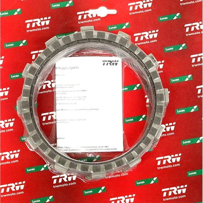 Precision friction discs with organic lining material; lining mixtures orientated towards the OEM specifications; improved power transfer through optimised dimensions