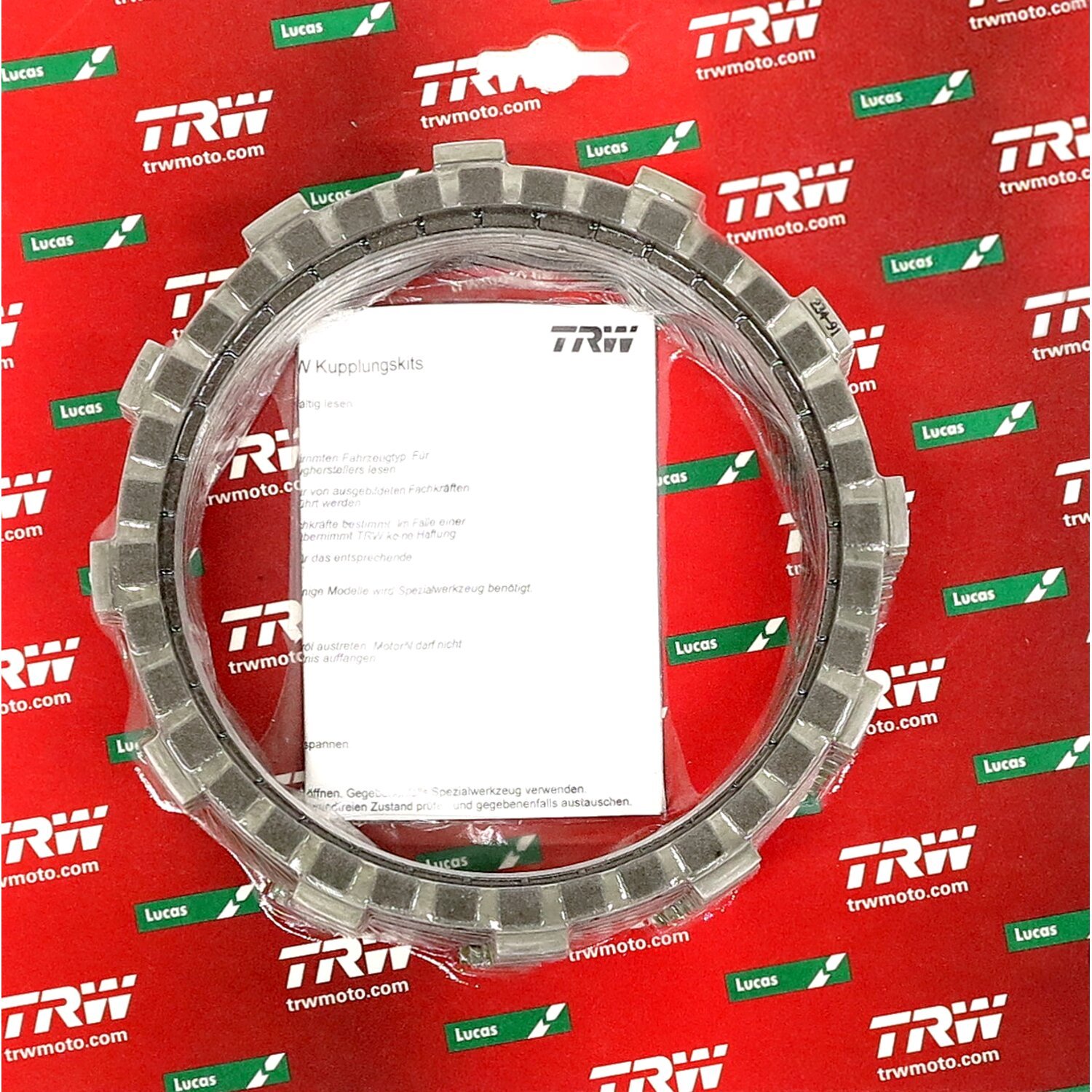 TRW clutch plate kit, frictions discs