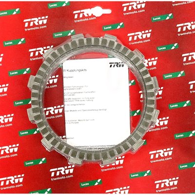 Precision friction discs with organic lining material; lining mixtures orientated towards the OEM specifications; improved power transfer through optimised dimensions