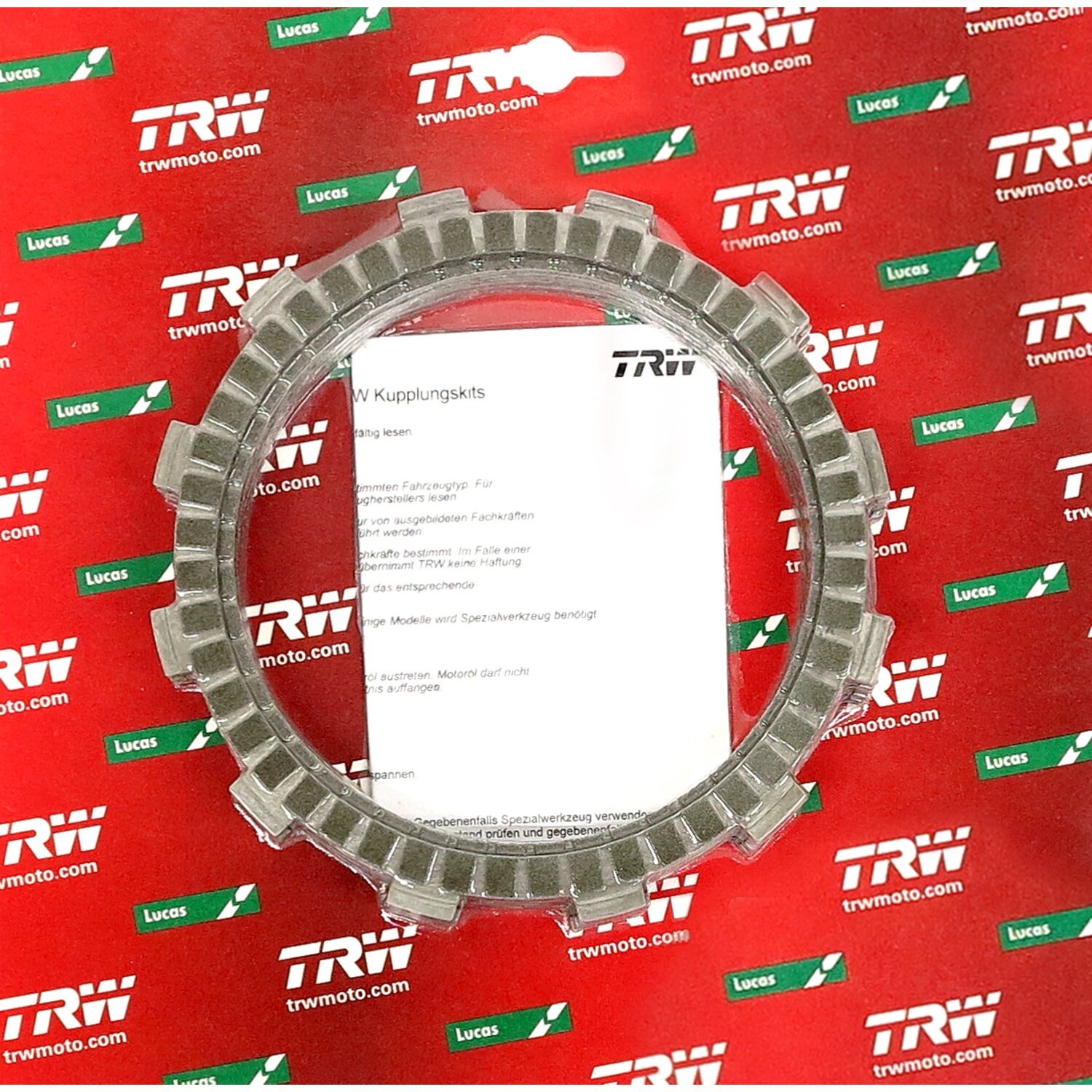 TRW clutch plate kit, frictions discs