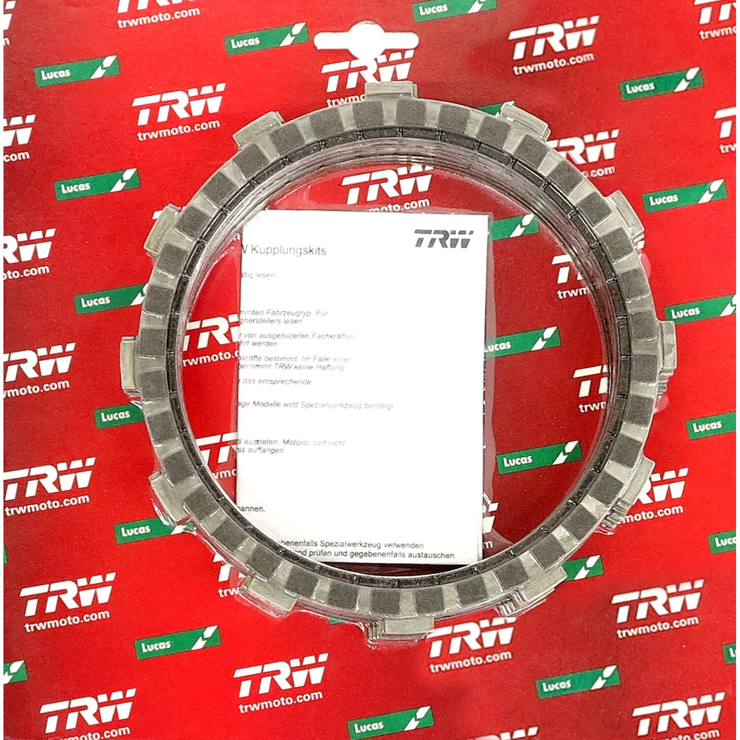 TRW clutch plate kit, frictions discs