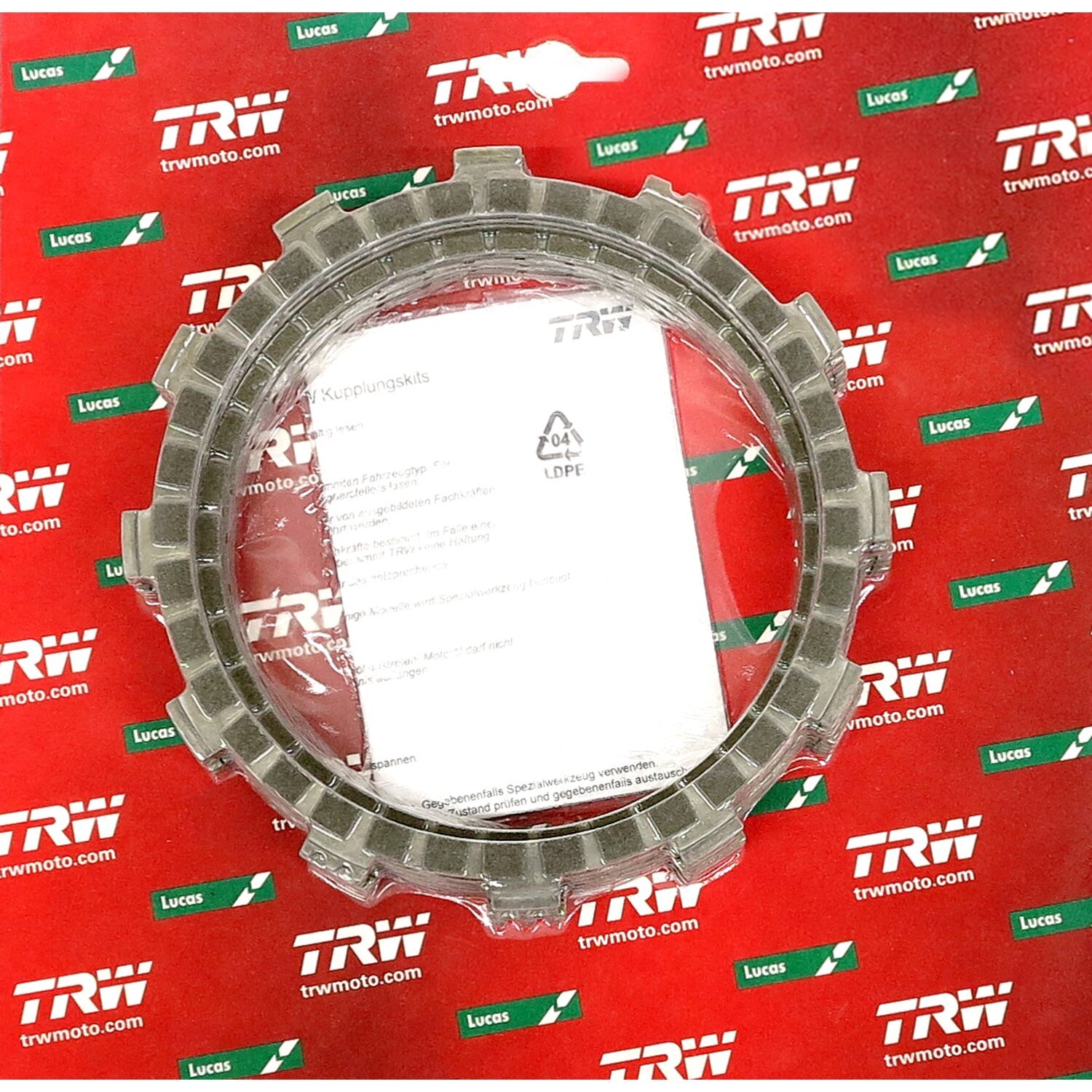 TRW clutch plate kit, frictions discs