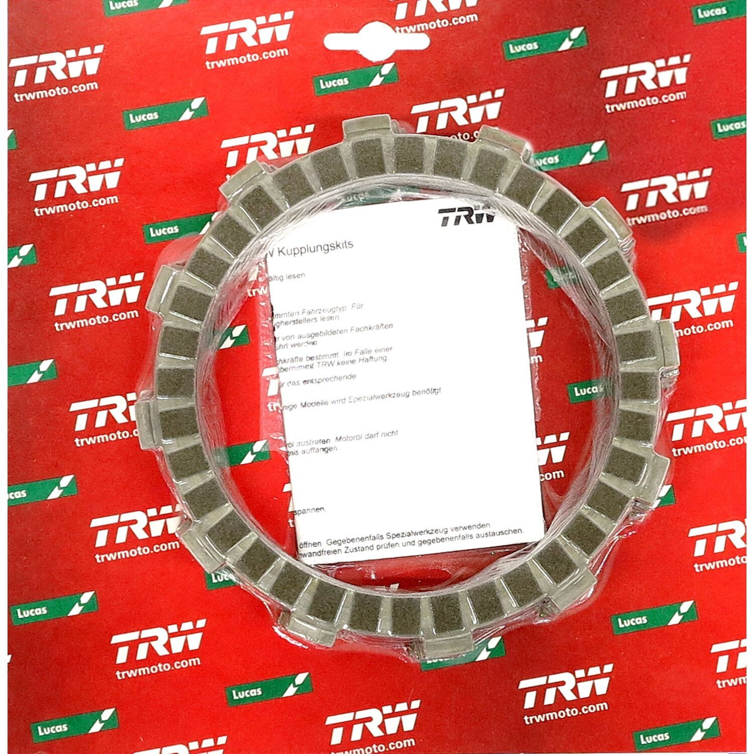 TRW clutch plate kit, frictions discs