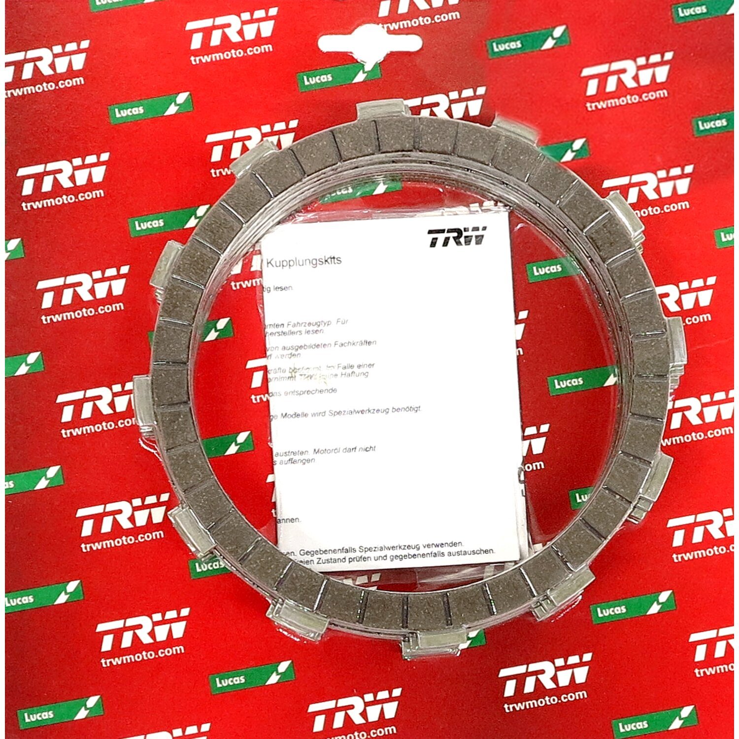TRW clutch plate kit, frictions discs