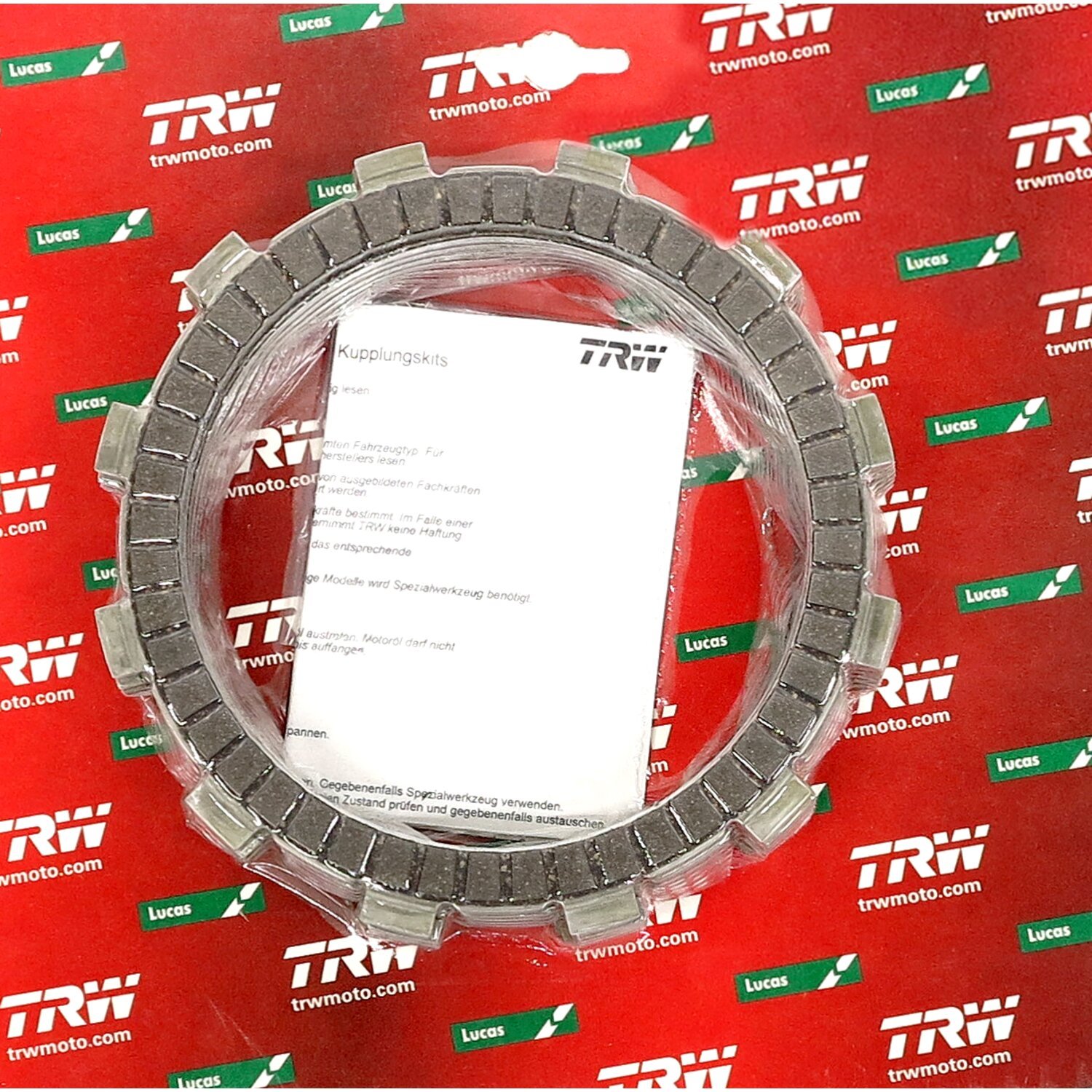 TRW clutch plate kit, frictions discs