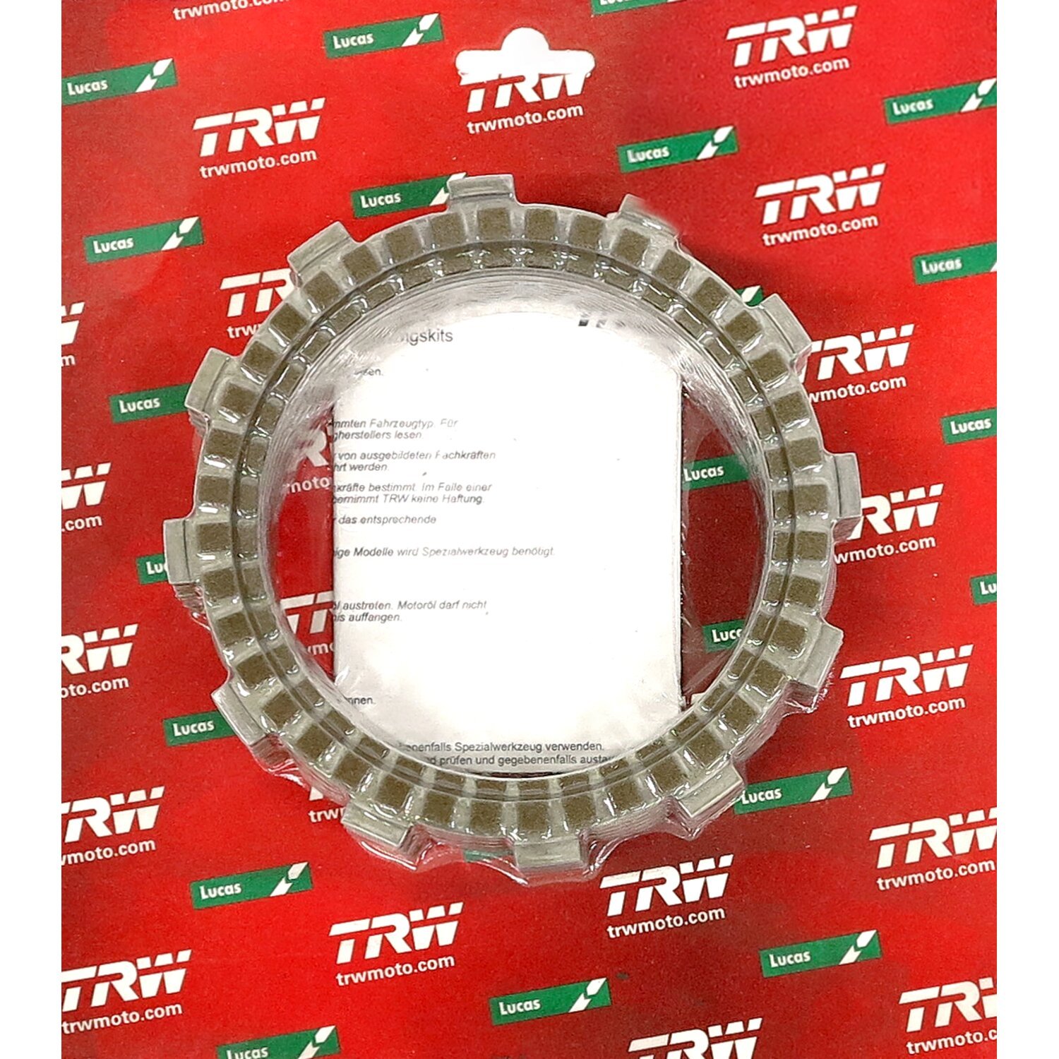 TRW clutch plate kit, frictions discs