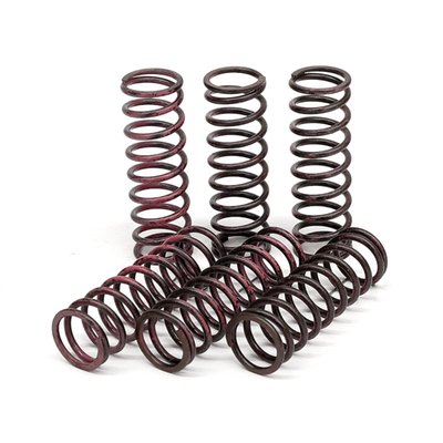 Clutch spring set with contact pressure and dimensions that correspond to the original
