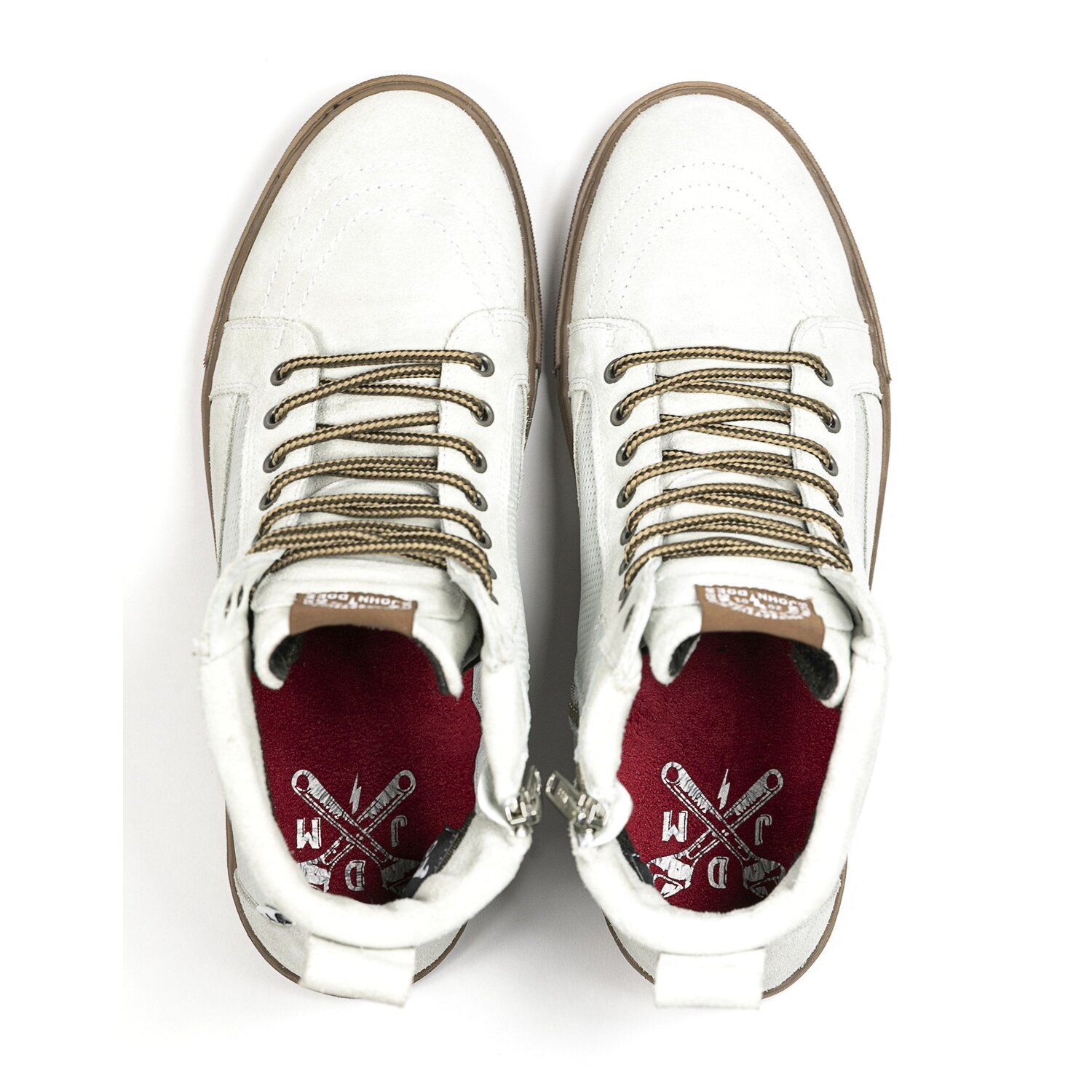46 — John Doe Neo sneakers white/ brown, 46