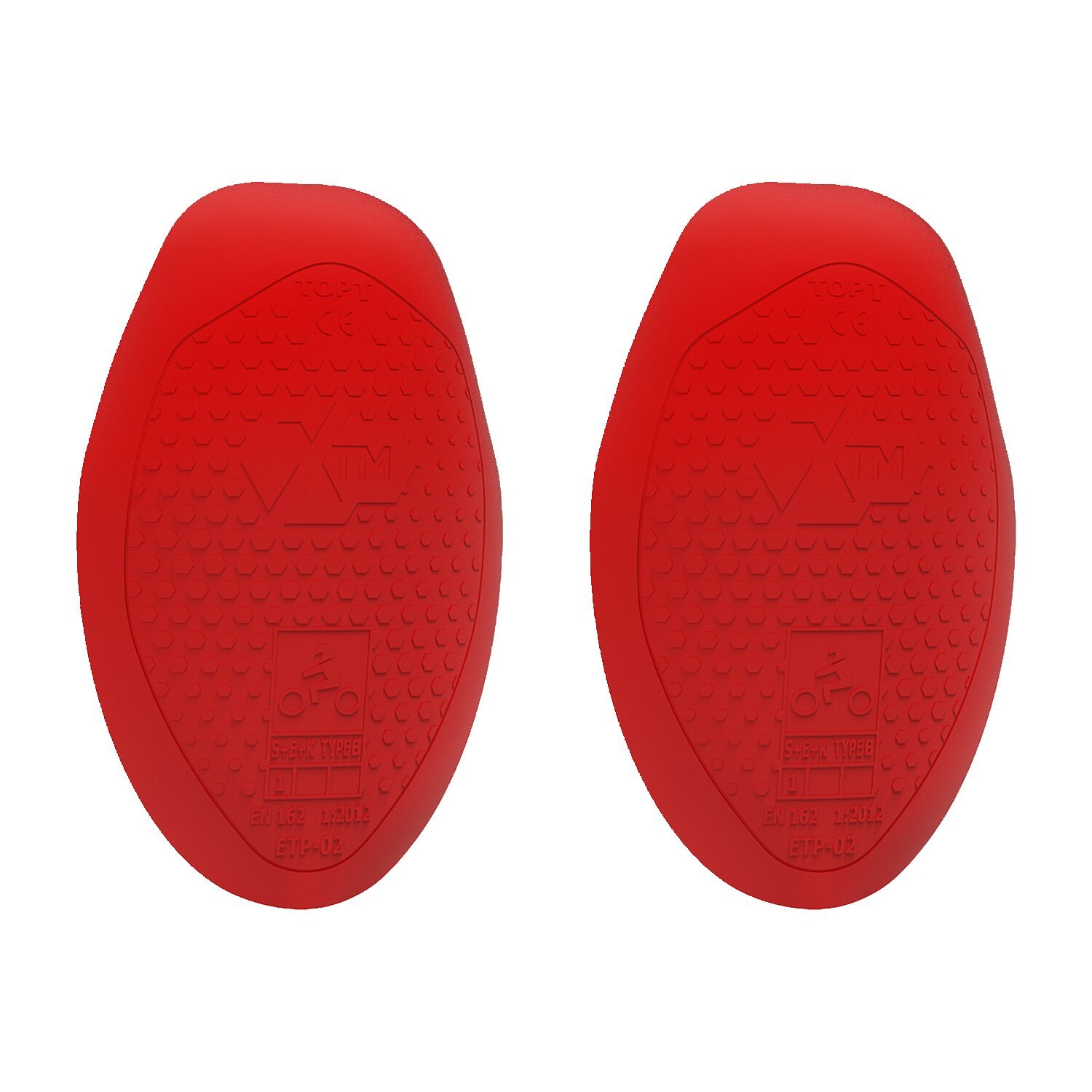 John Doe XTM knee protectors (Level 1), Red