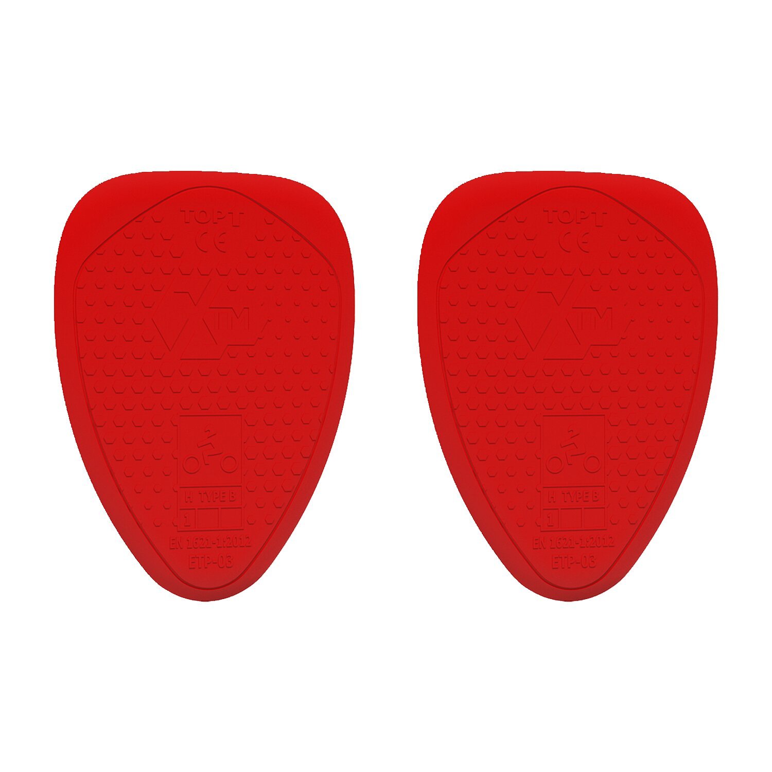 John Doe XTM hip protectors (Level 1), Red