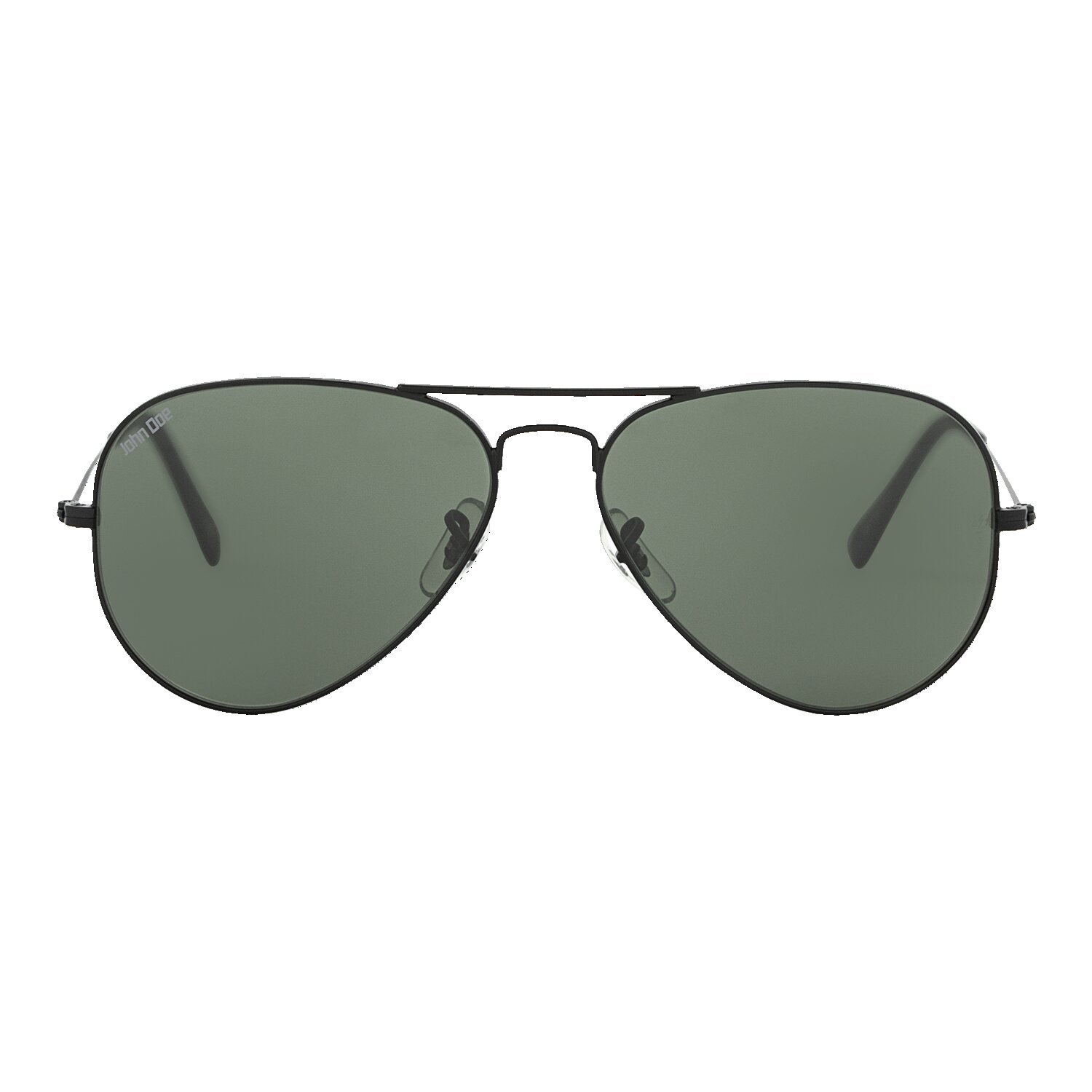 John Doe Aviator sunglasses, Black, Matte