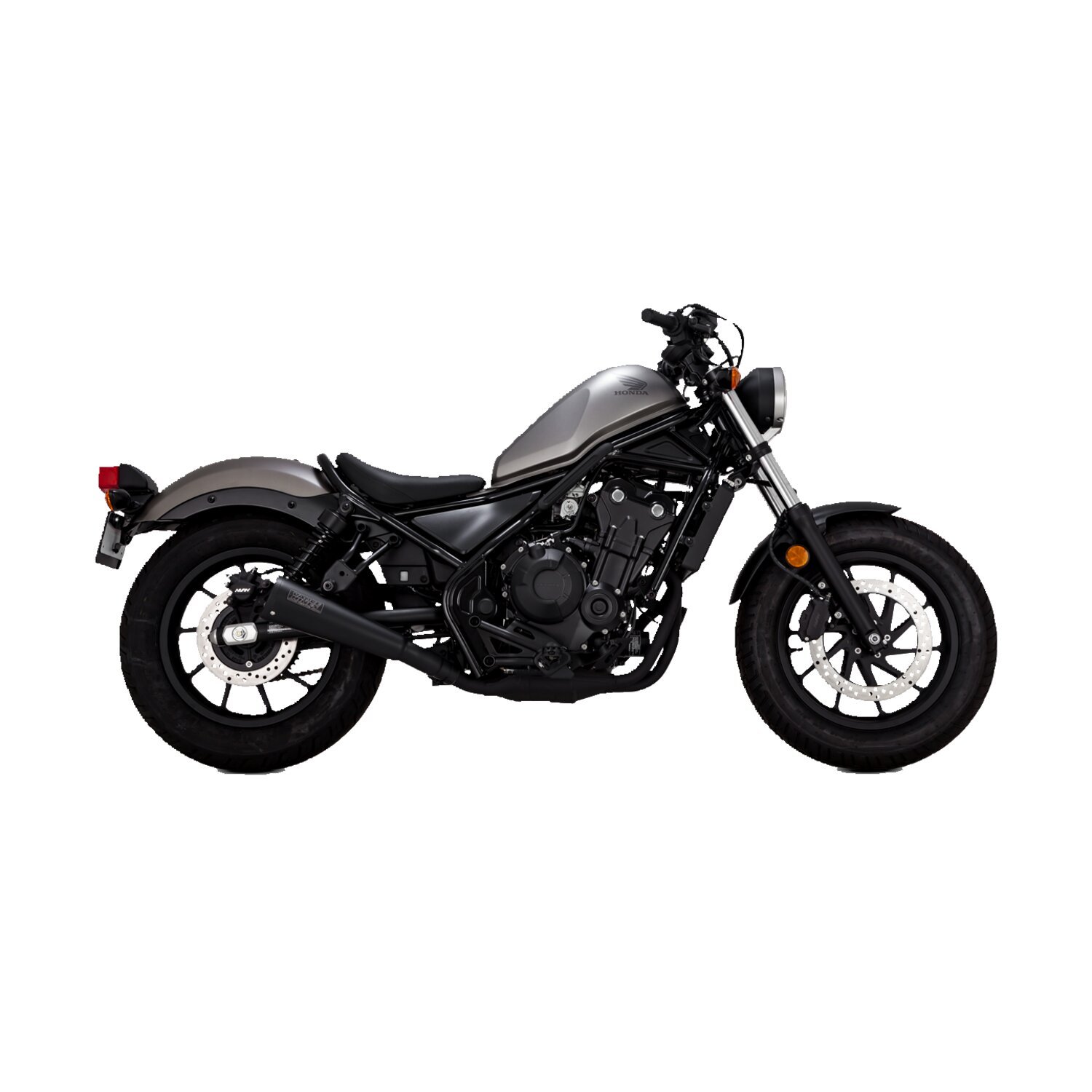 Vance & Hines, Upsweep exhaust slip-on, Black, Matte