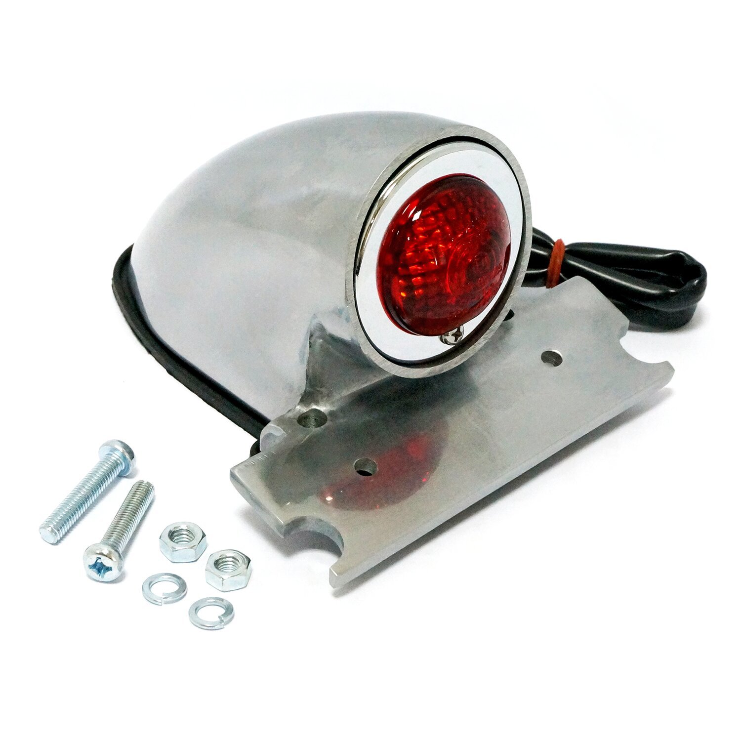 Sparto taillight, Red, Polished