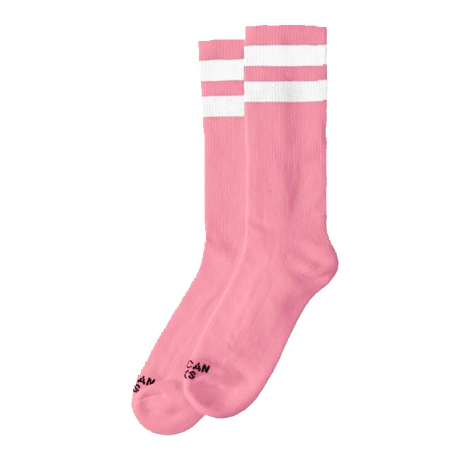 American Socks Bubblegum Mid High socks, White, One size fits most