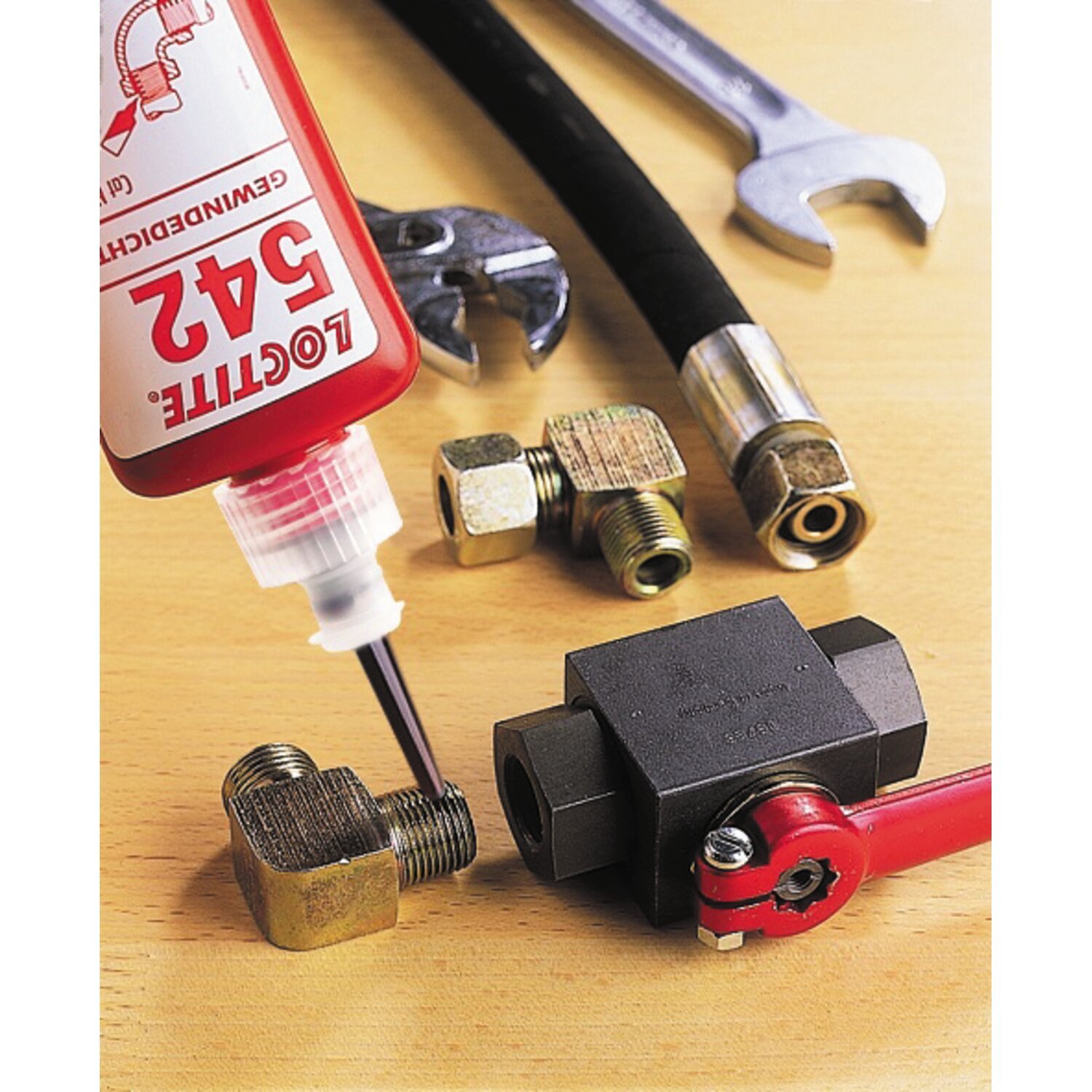 Loctite 542 brown hydraulic sealer. 50cc