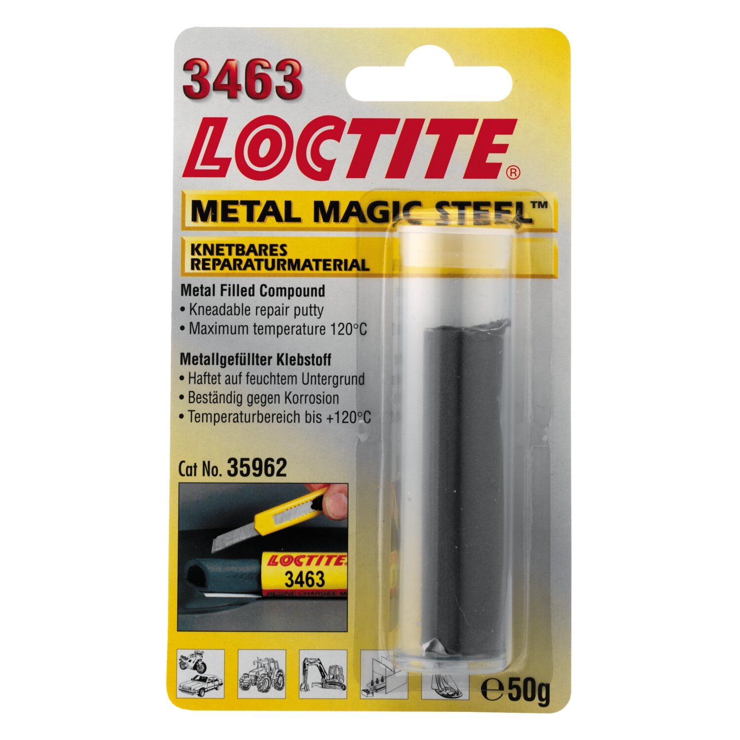 Loctite 3463, magic steel 50gr tube