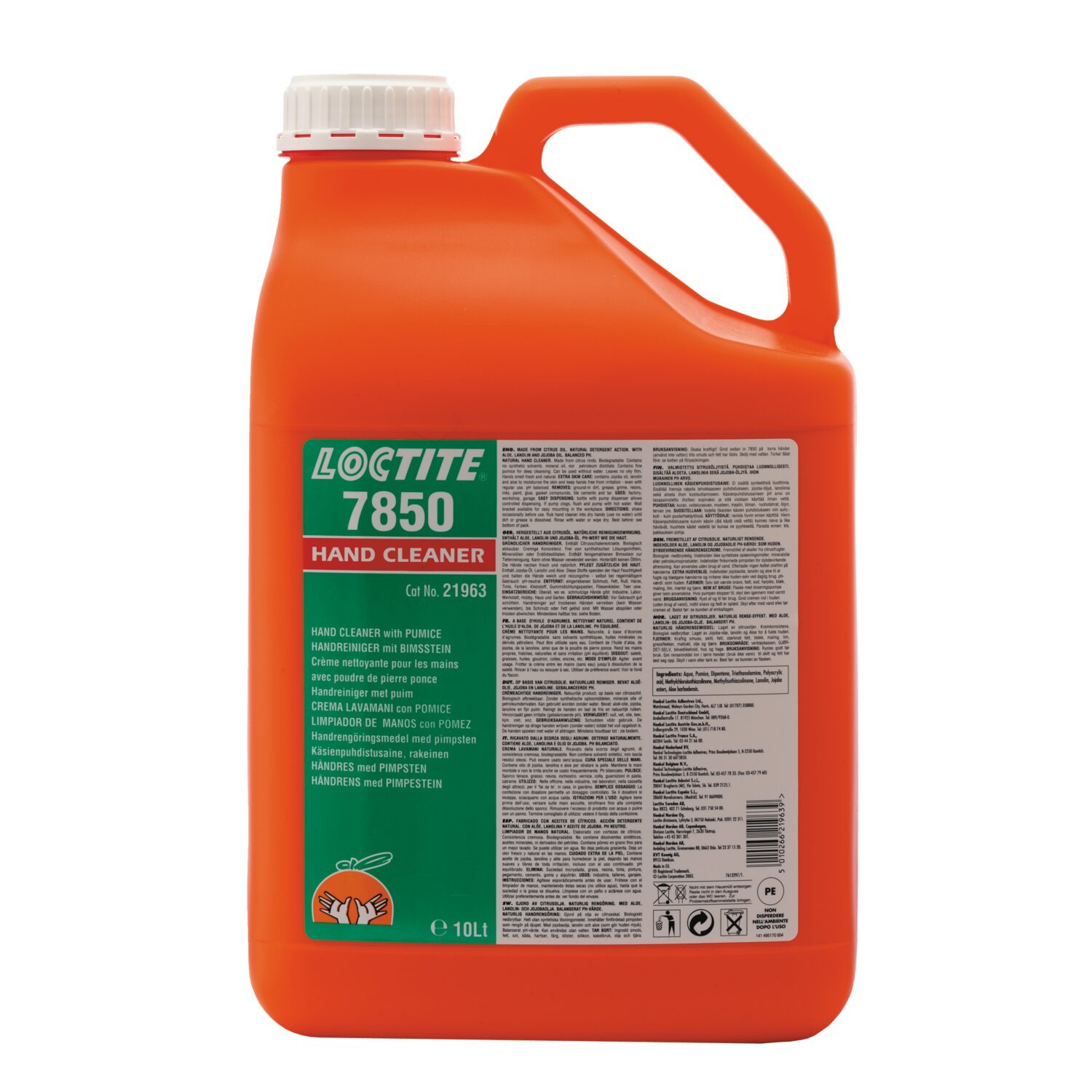 Loctite 7850, hand cleaner 10lt