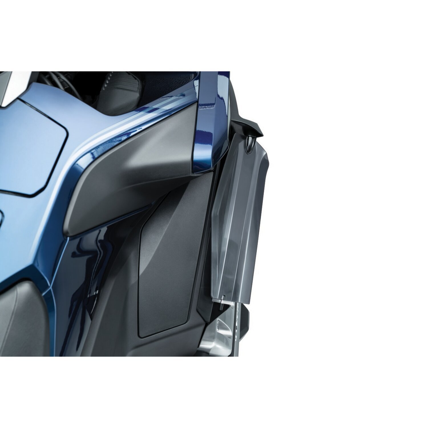Kuryakyn, Air deflectors, dark smoke, Gloss