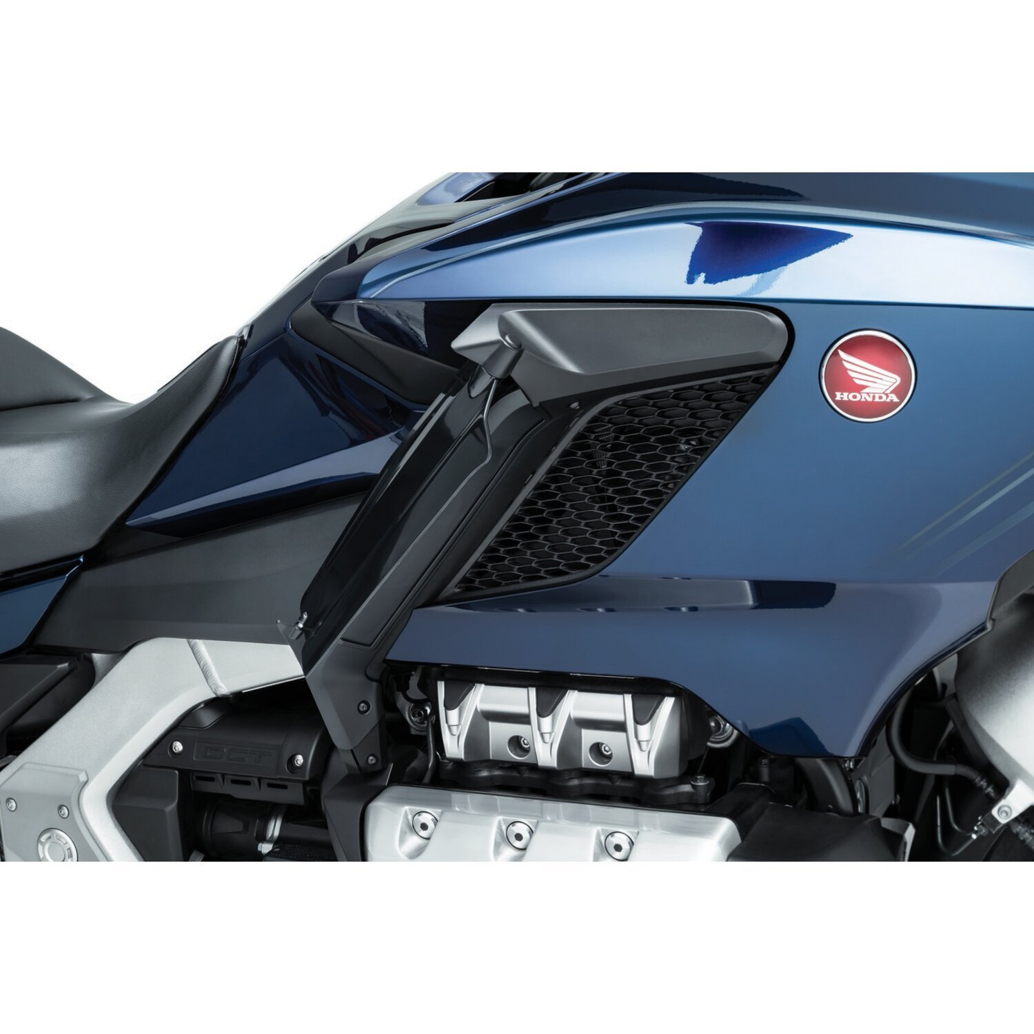 Kuryakyn, Air deflectors, dark smoke, Gloss