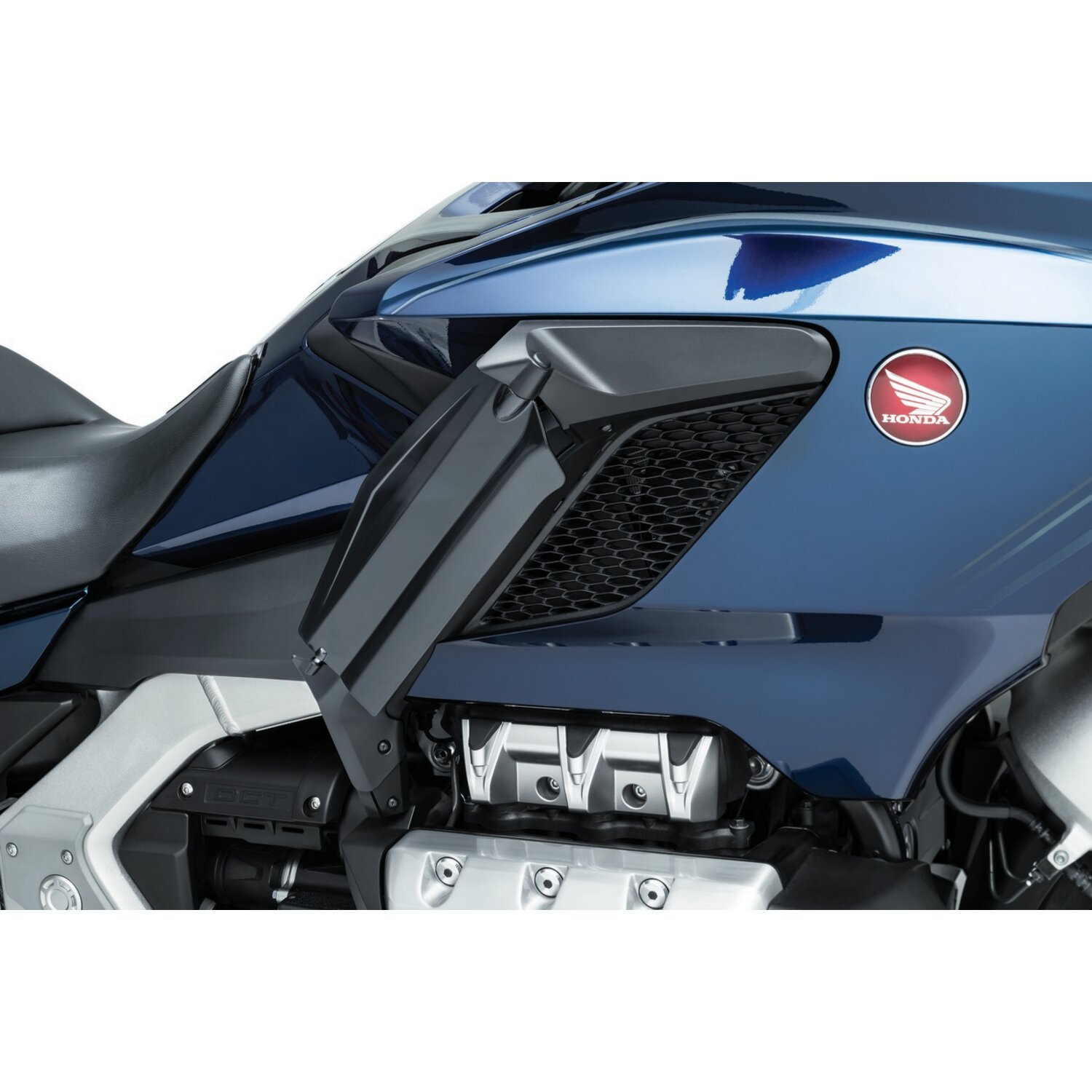 Kuryakyn, Air deflectors, dark smoke, Gloss