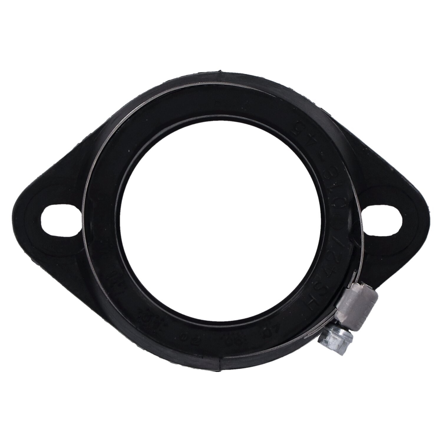 Mikuni, rubber manifold adapter HSR45, Black