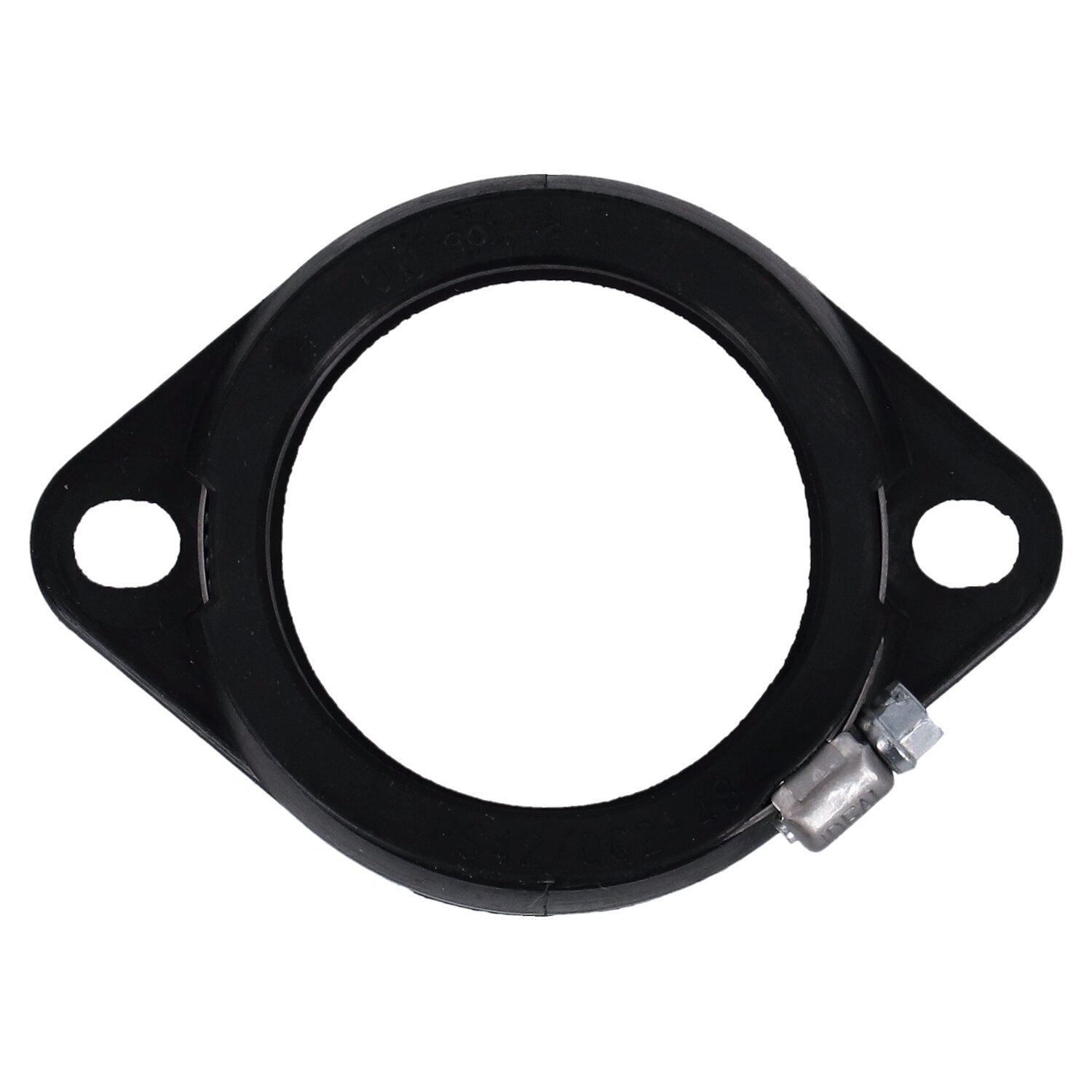 Mikuni, rubber manifold adapter HSR48, Black