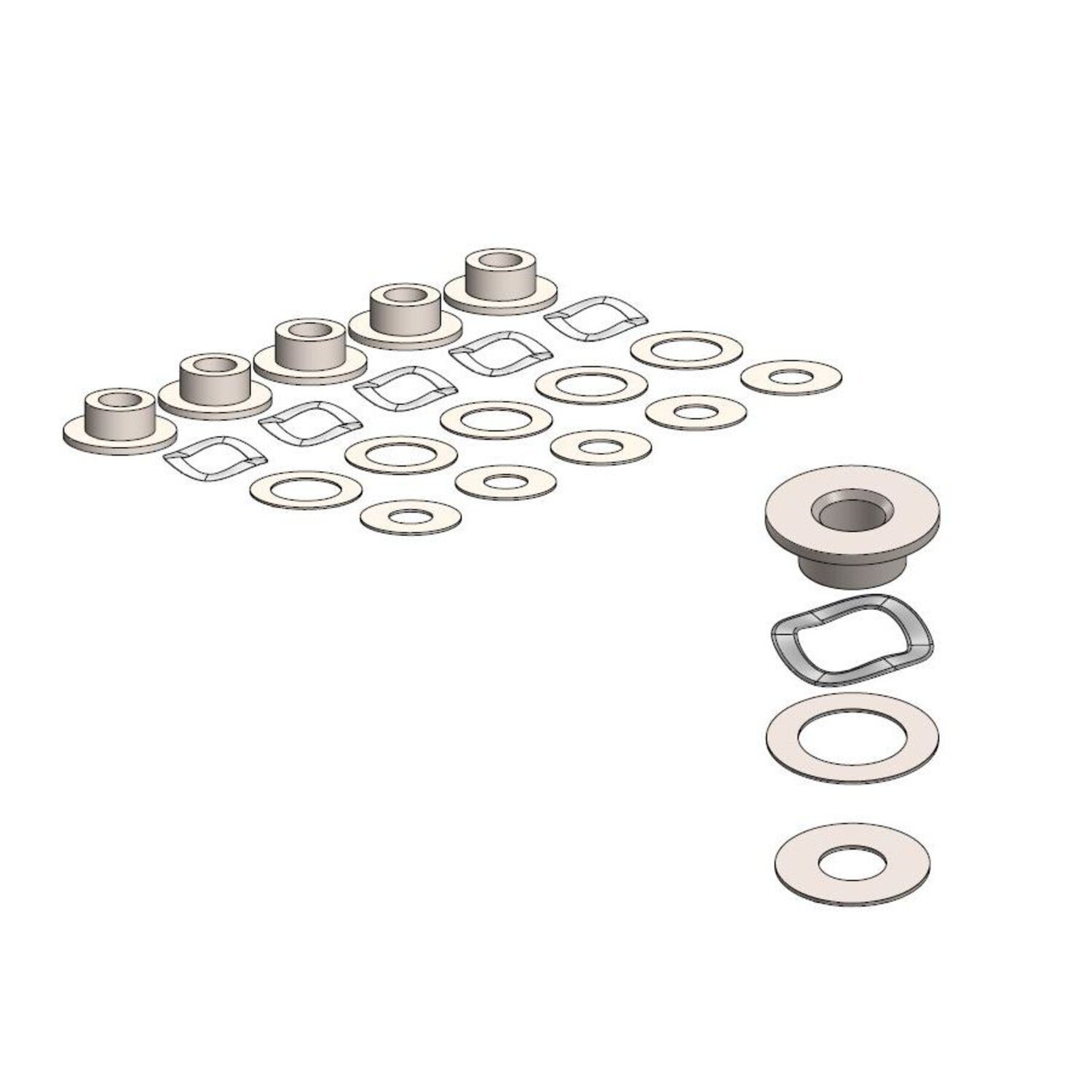 Moto-Master BMW brake rotor fitting kit