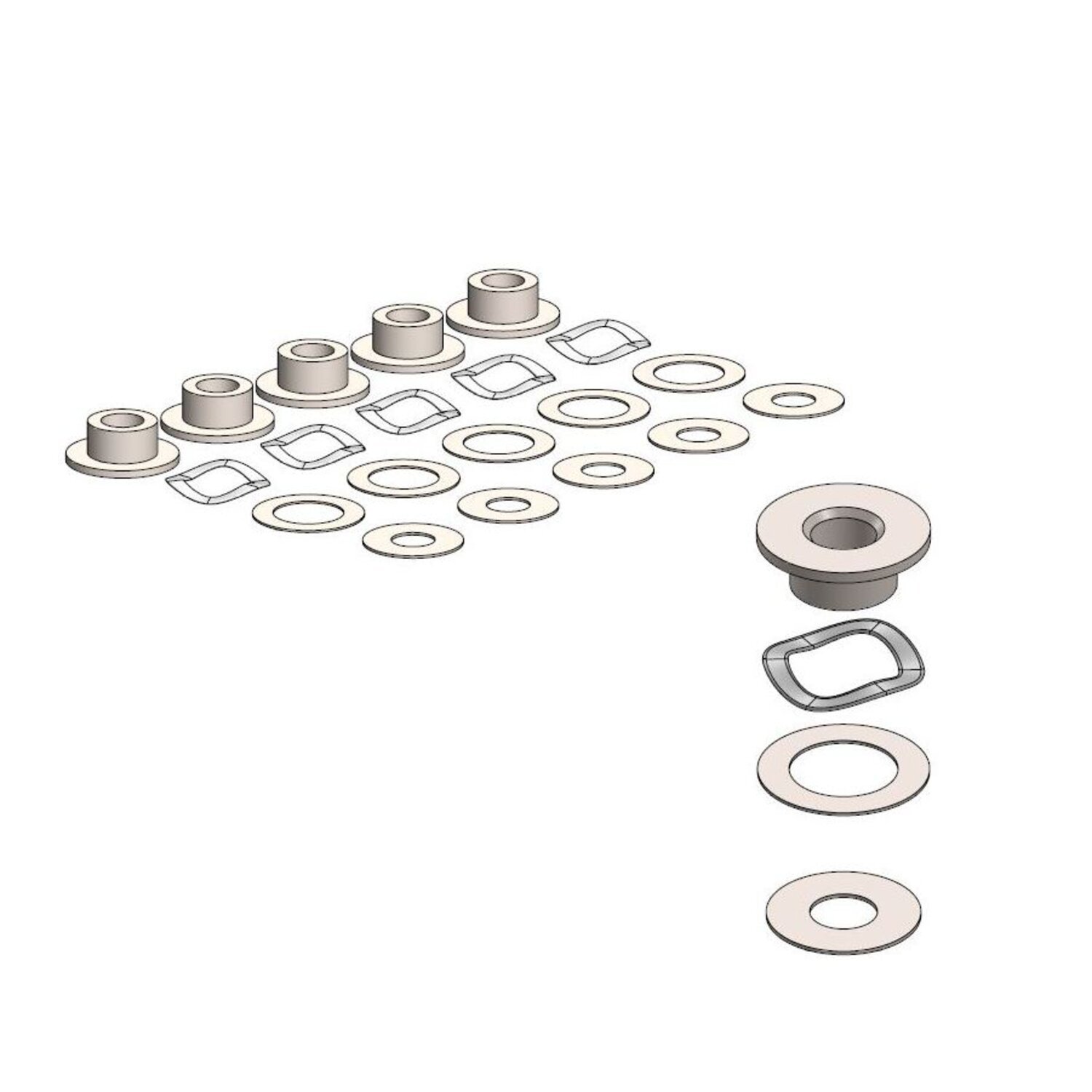 Moto-Master BMW brake rotor fitting kit
