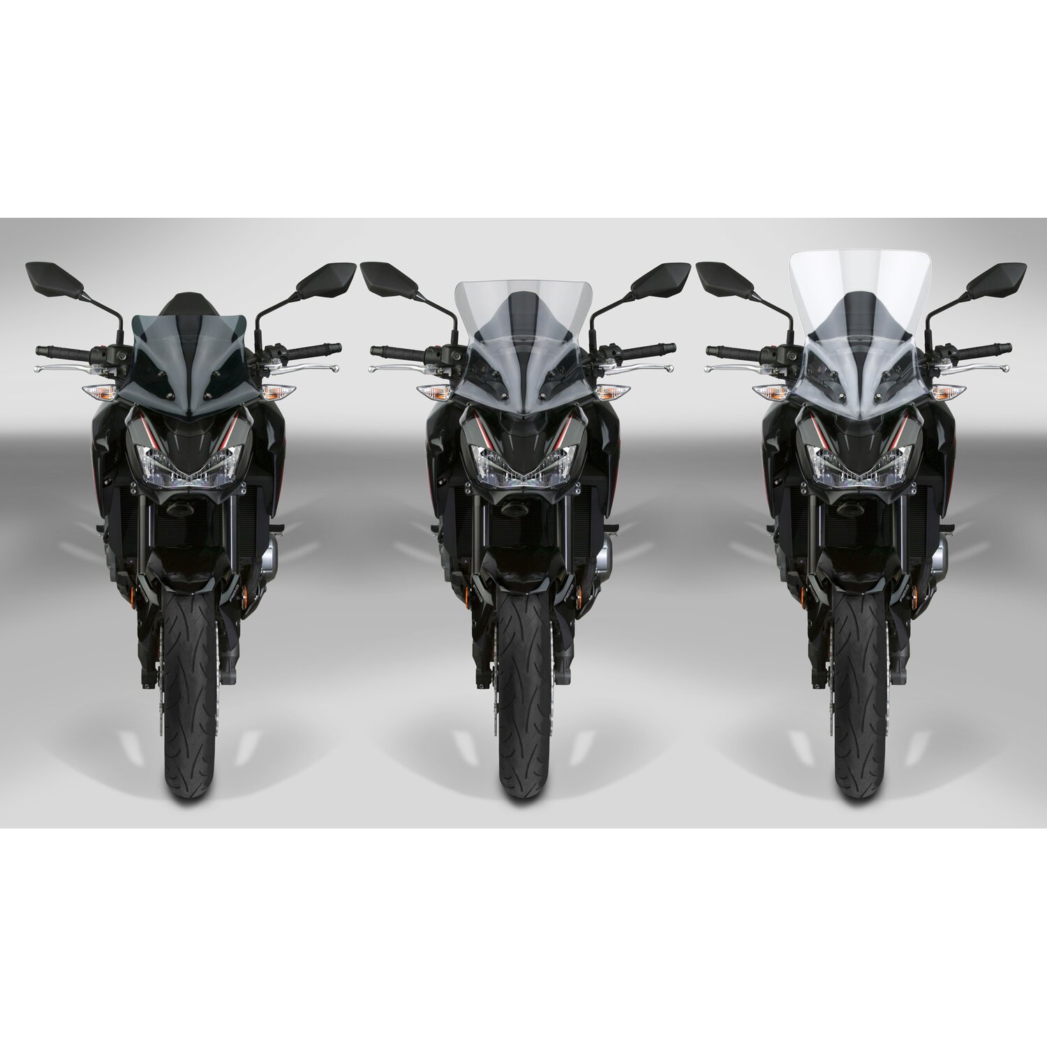 National Cycle VStream® Windshield 11.75"/29,8cm, dark Gray