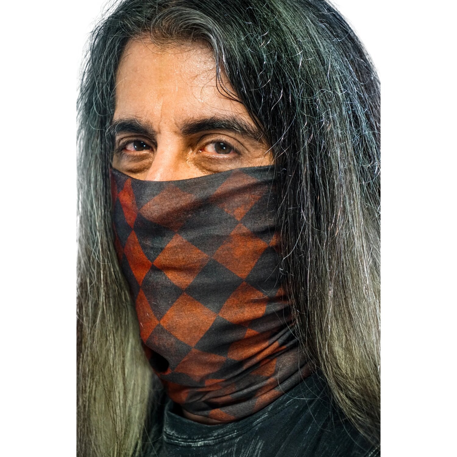 Lethal Threat Clown Face tunnel, Multi-color, One size fits most