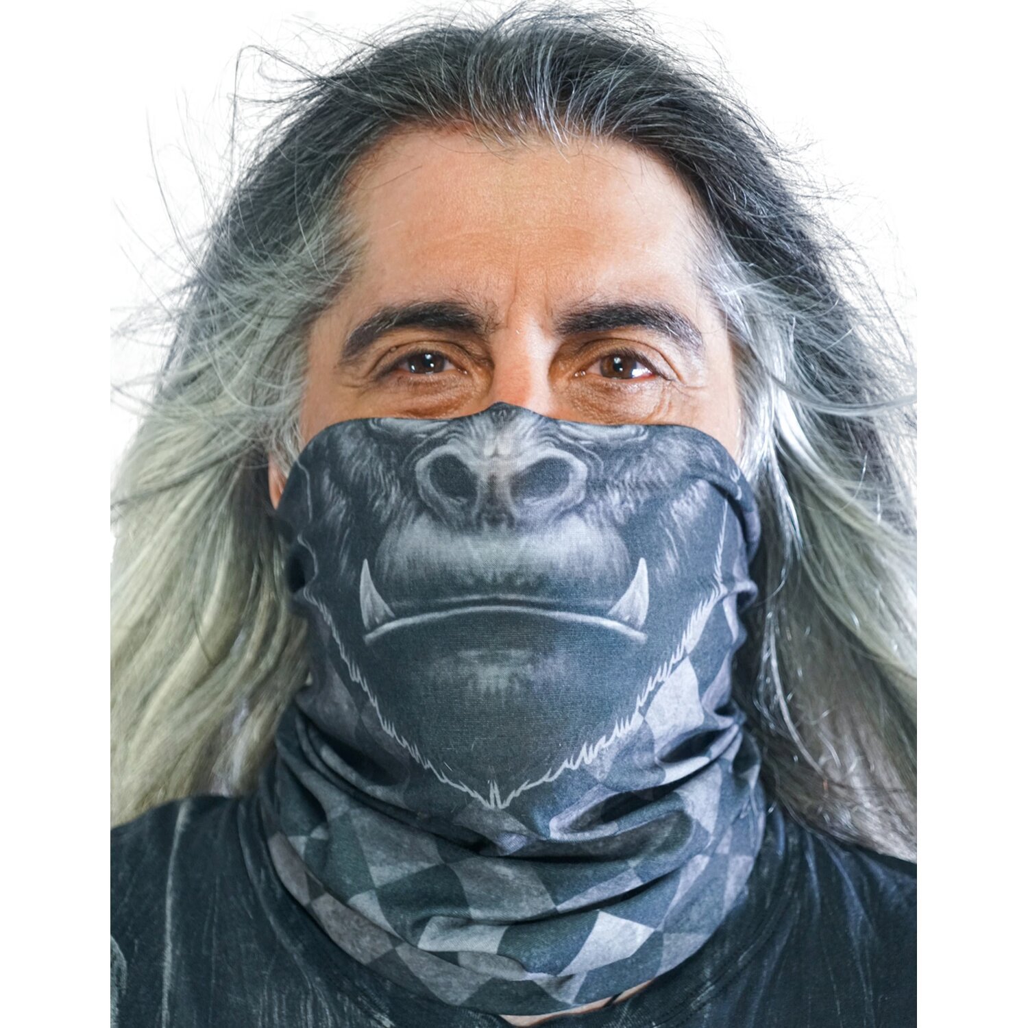Lethal Threat Gorilla Face tunnel, Multi-color, One size fits most