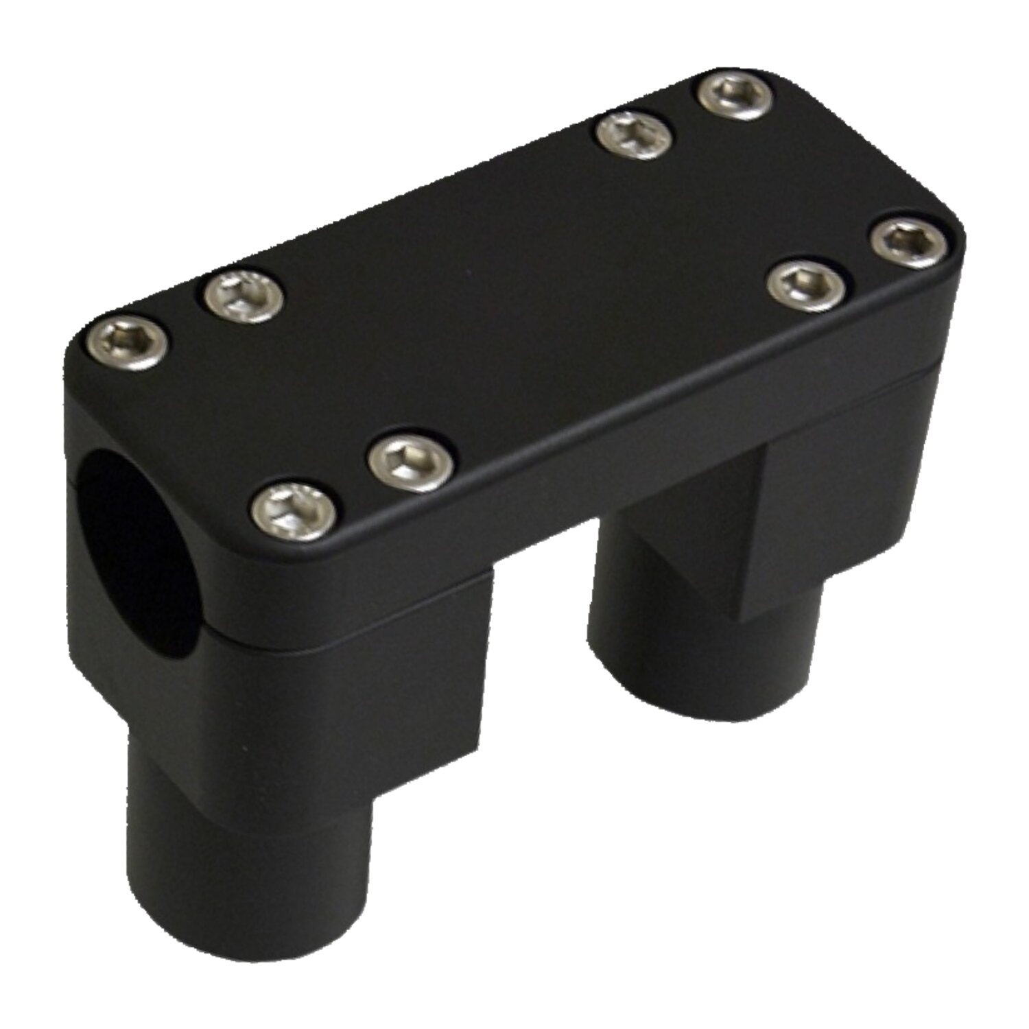 Wild1, Savage risers 3" rise, Black, Satin
