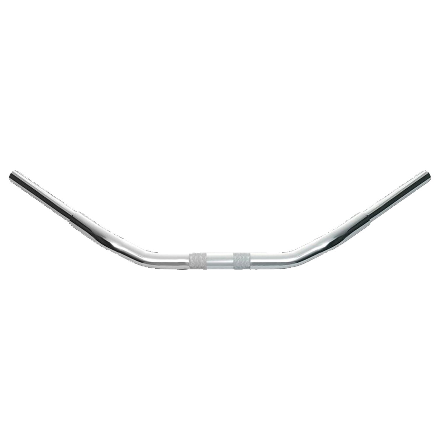 Wild1, 2.5" Chubby Savage bar 1-1/4, Silver, Chrome