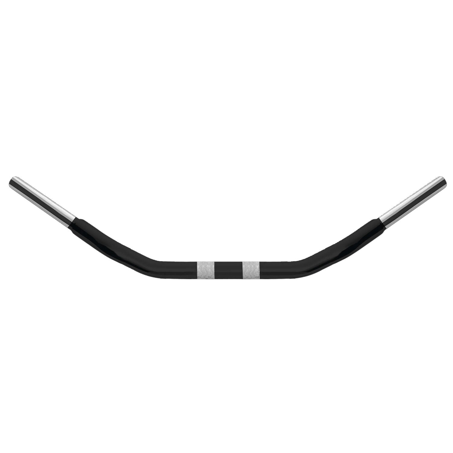 Wild1, 2.5" Chubby Savage bar 1-1/4, Black, Powder Coated