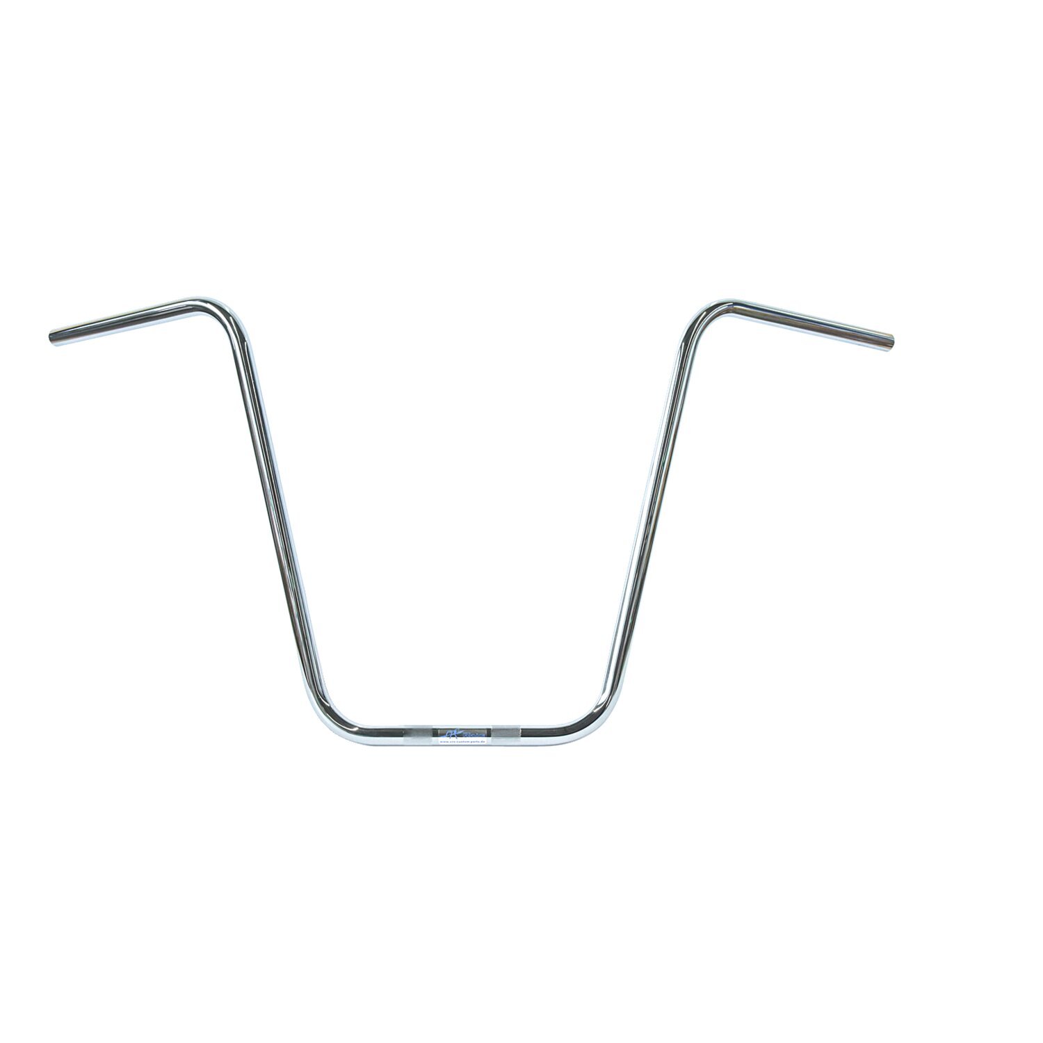 Fehling apehanger 7/8" 50 cm high, Silver, Chrome