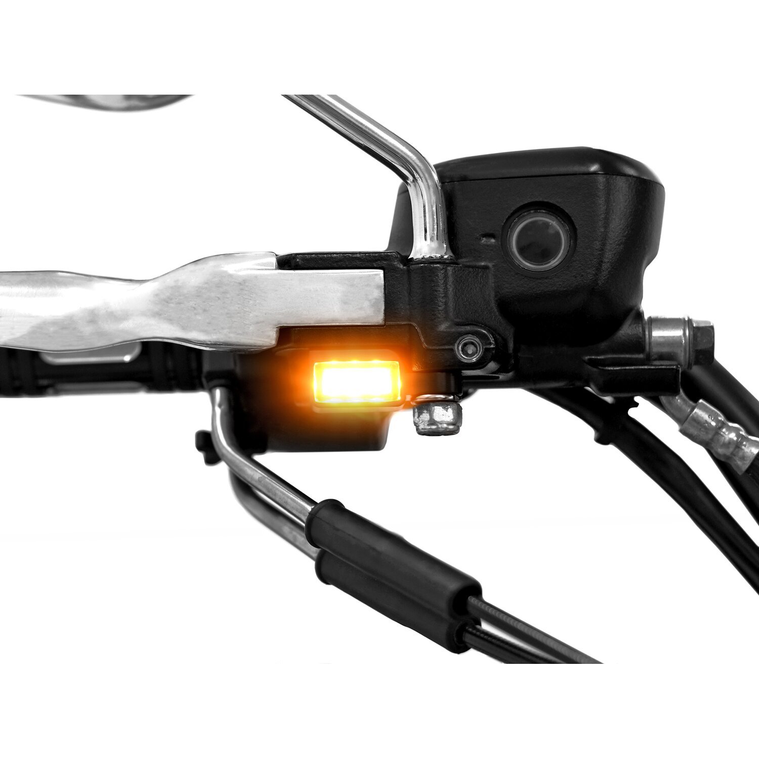 Zieger Below bar LED turnsignals # 3, Black