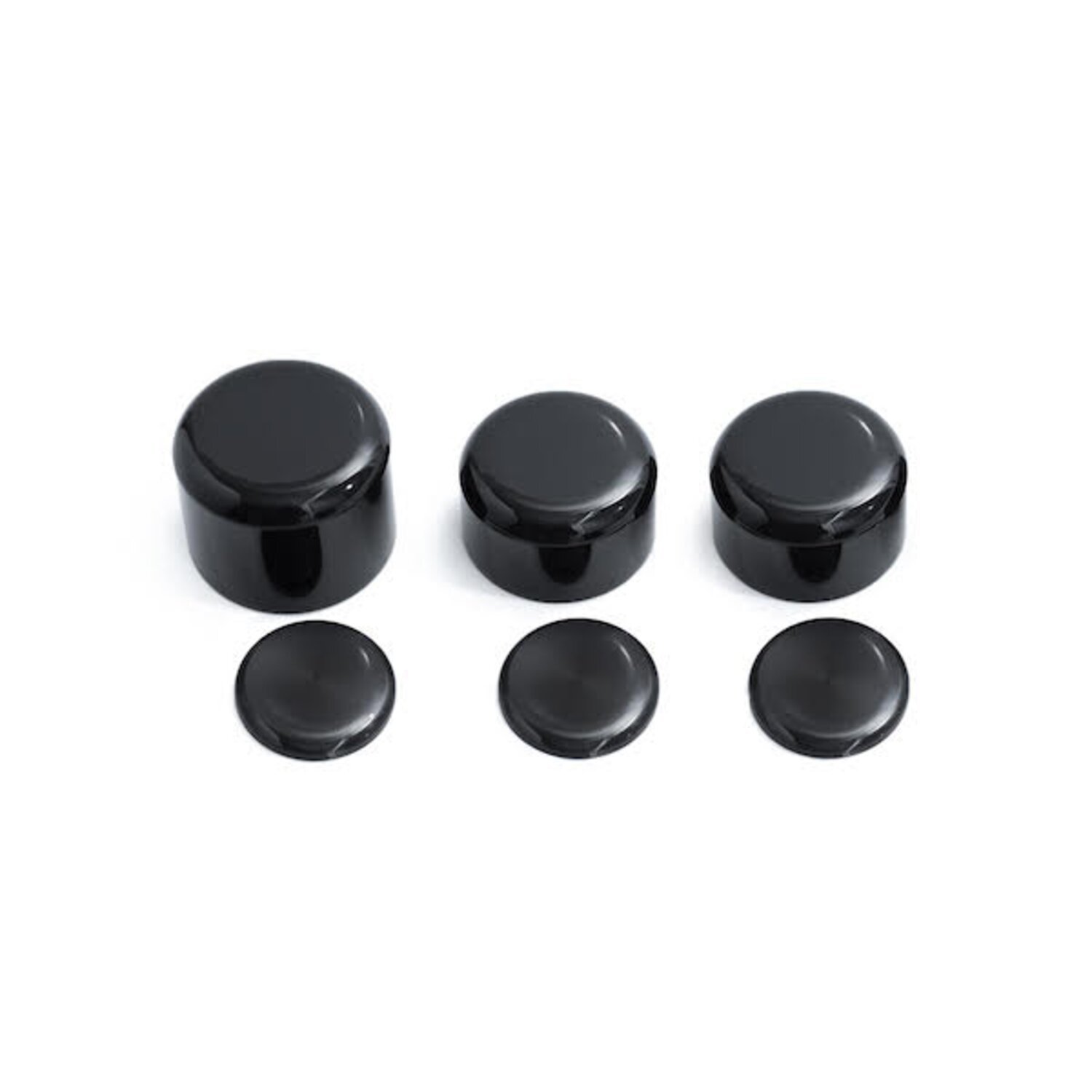 Killer Custom, wheel axle & swingarm cover set. 6-piece