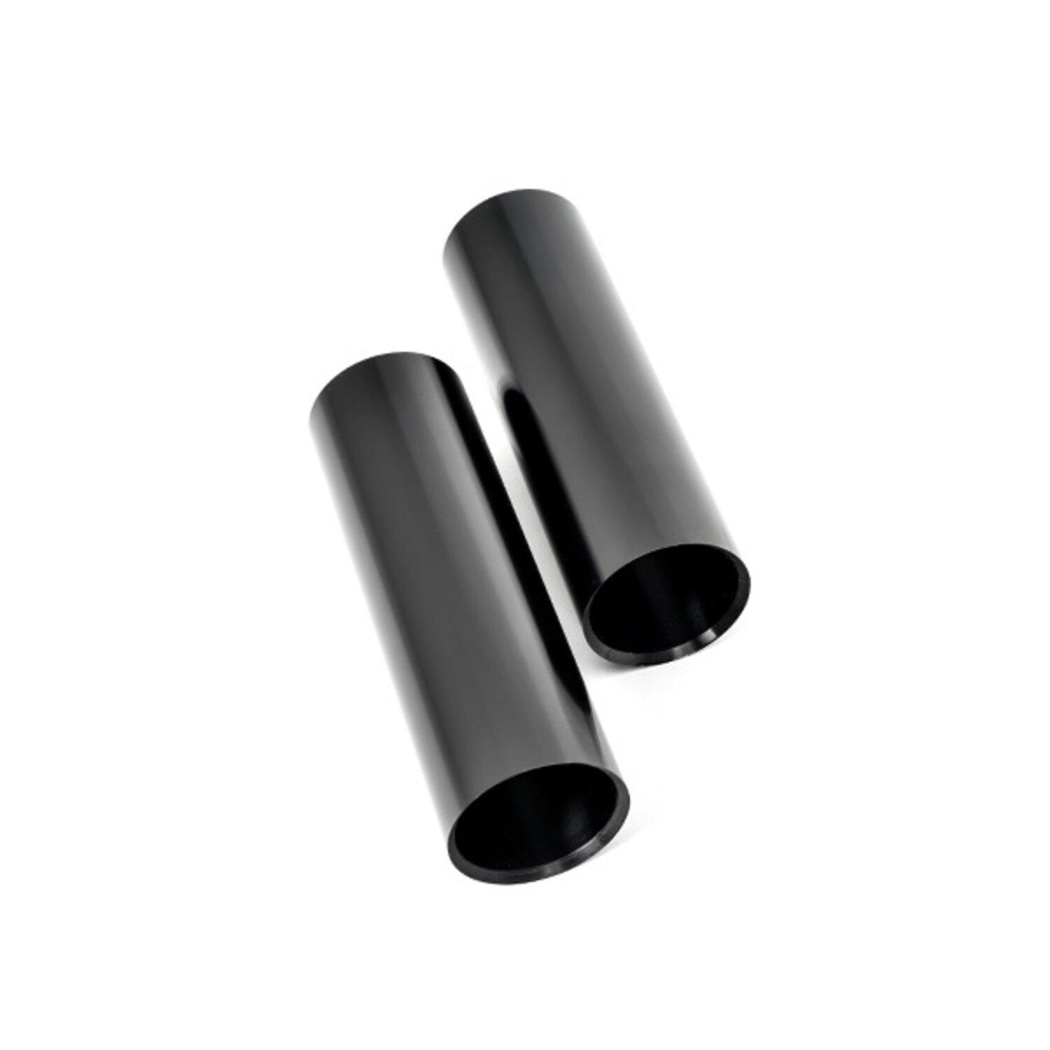 Killer Custom, upper fork cover set, Black, Gloss
