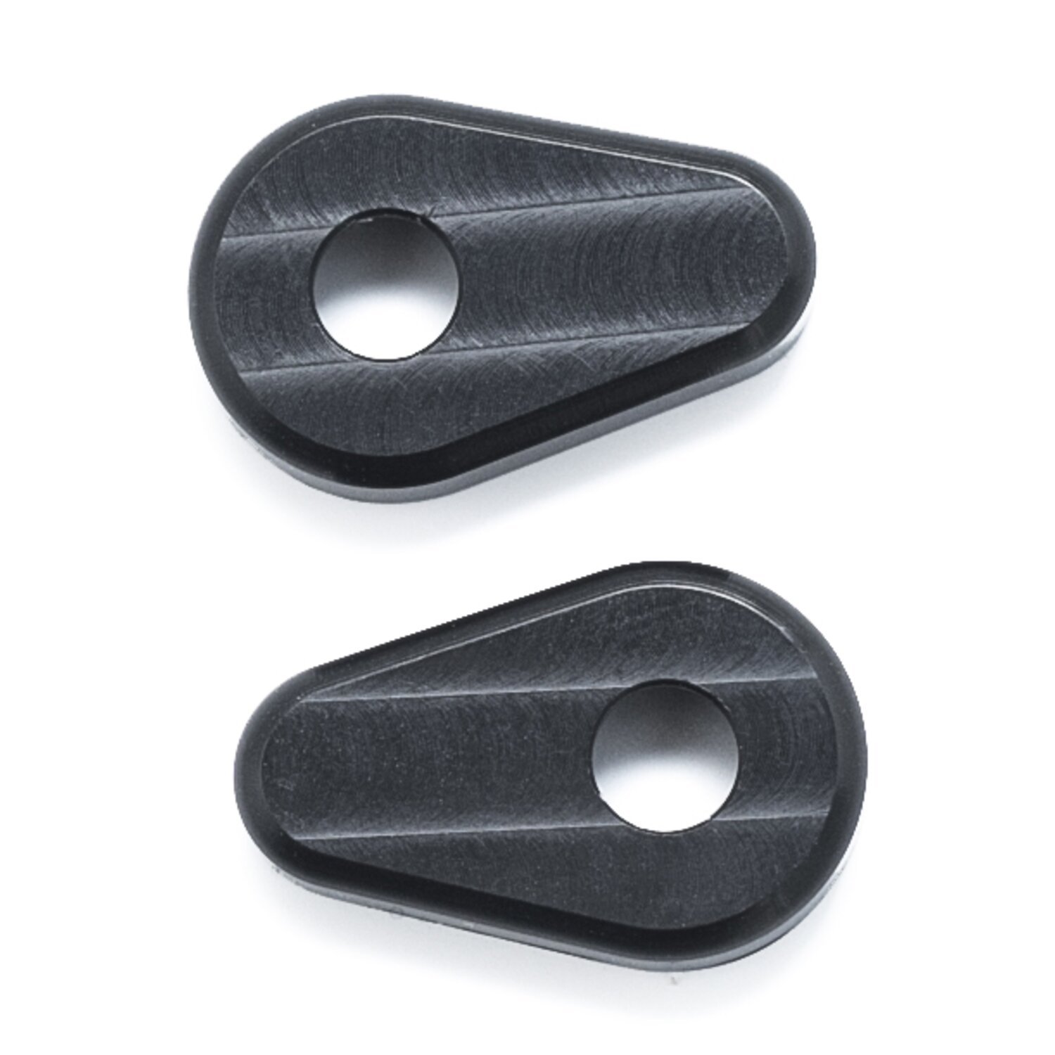 Killer Custom, rear fender micro turn signal relocator, Black, Matte