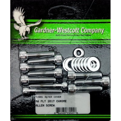 Chrome plated allenheads.