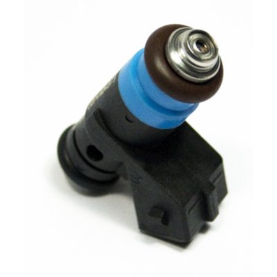 8.2 grams/s High Flow fuel injector. EV-1 plug in. OEM stock replacement Destroyer VRSCX and fits engines requiring extreme flow injectors using the EV-1 Minitimer square type connector. Delivering fuel at 8.2+ grams per second with 26 degree cone spray pattern. Recommended for high performance engine applications.